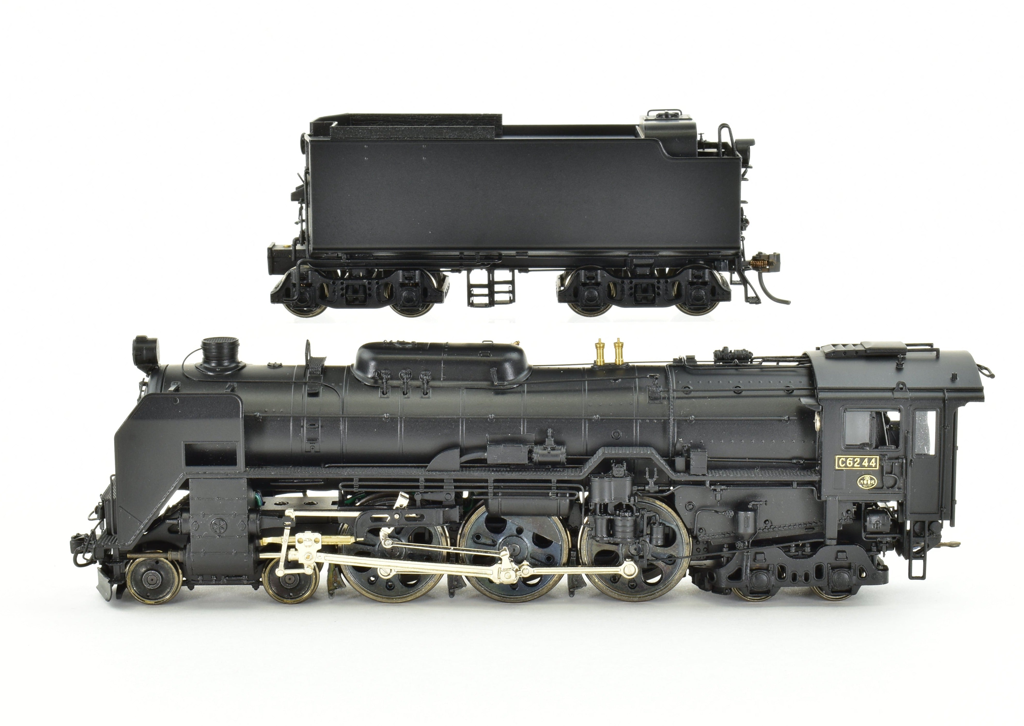 J Scale Brass Model Train - Tenshodo Japanese National Railways C62-44 4-6-4 Locomotive from 1998 Run