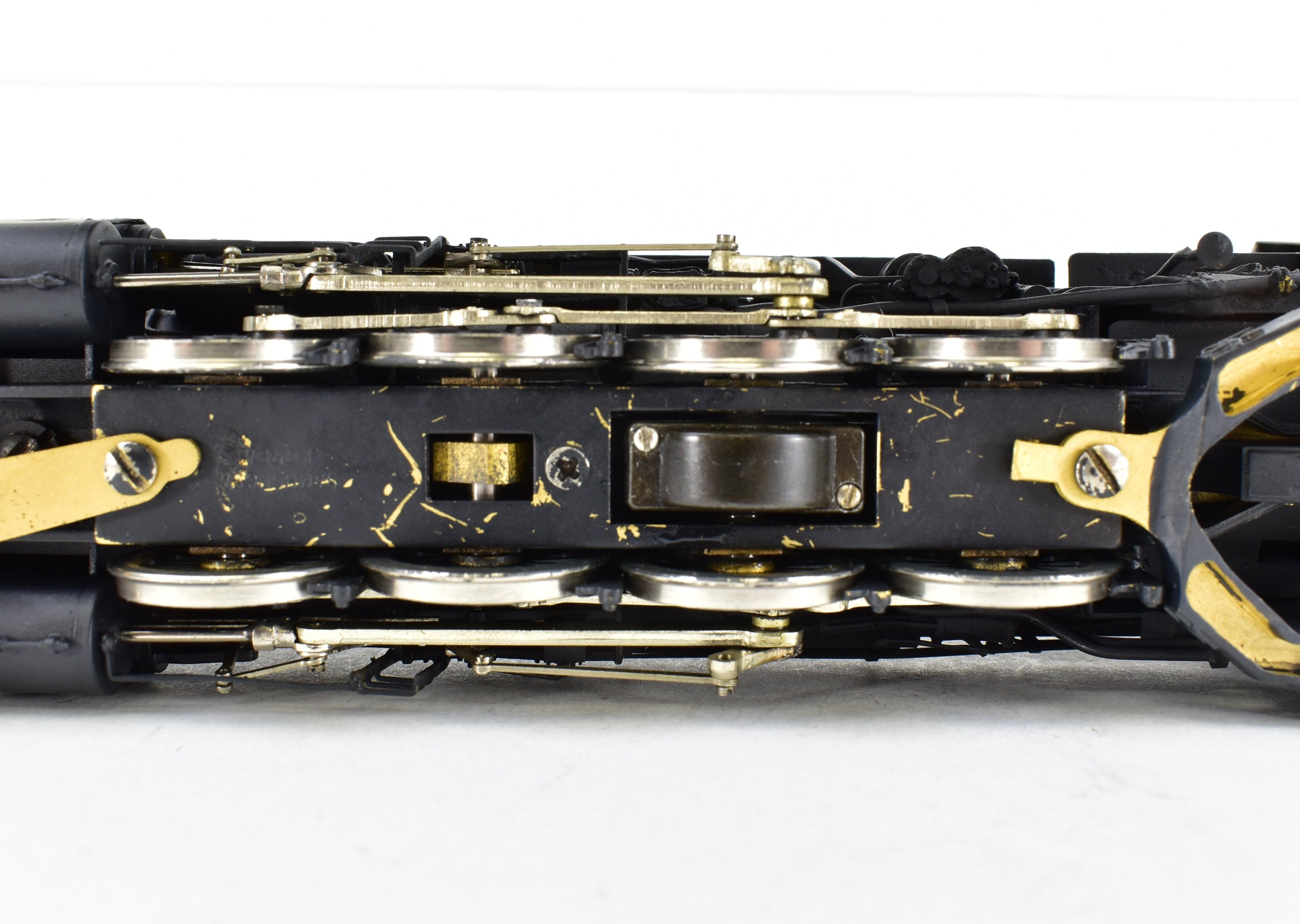 High - Quality HO Scale Brass Steam Locomotive Key Imports ATSF - Santa Fe 2 - 8 - 2 Mikado Pro - Painted Model No. 4082