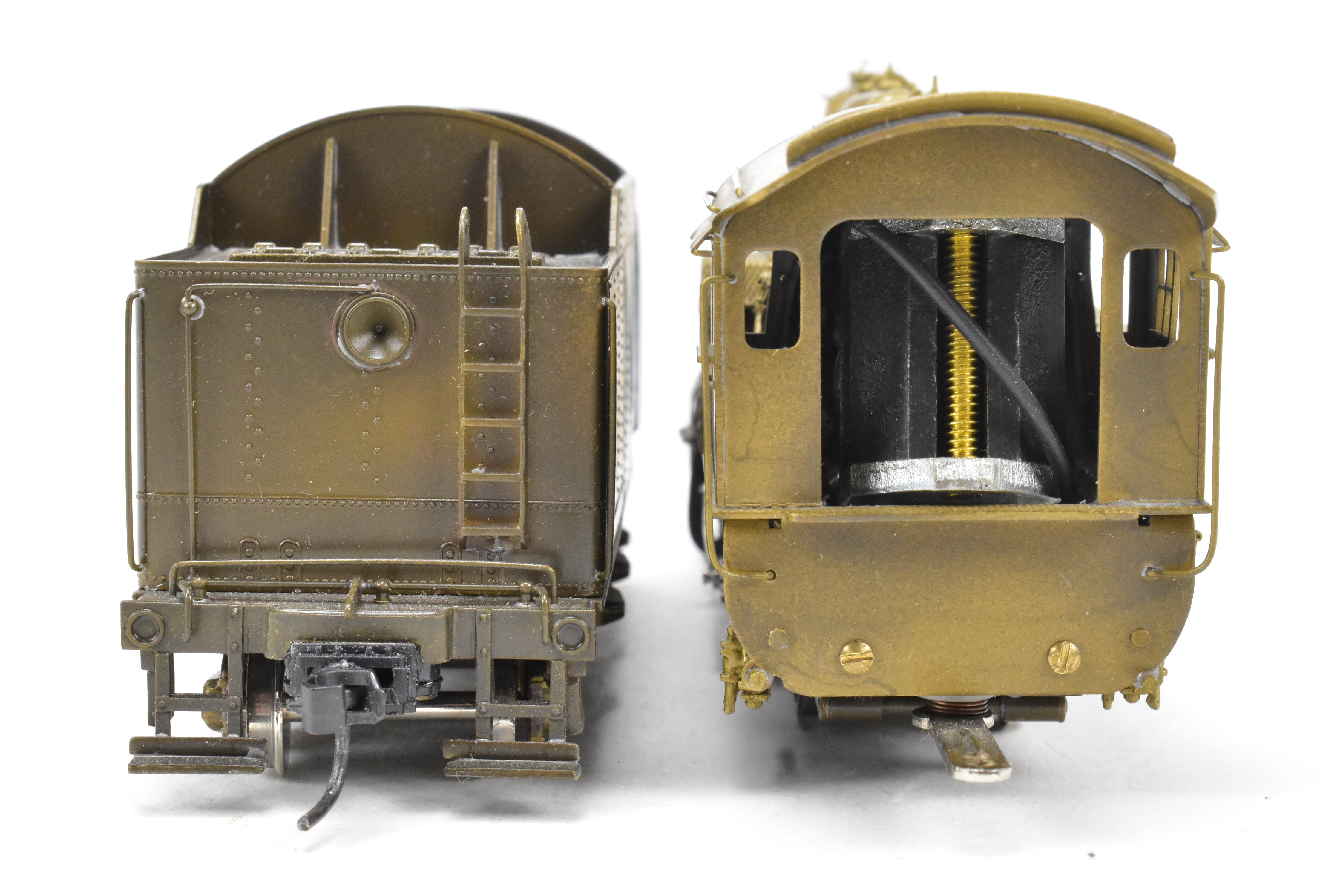 HO Scale Brass Pacific Fast Mail (PFM) Baltimore & Ohio Class E - 27ca 2 - 8 - 0 Steam Locomotive Power Series Model from 1977 Run with Incorrect Locomotive Details