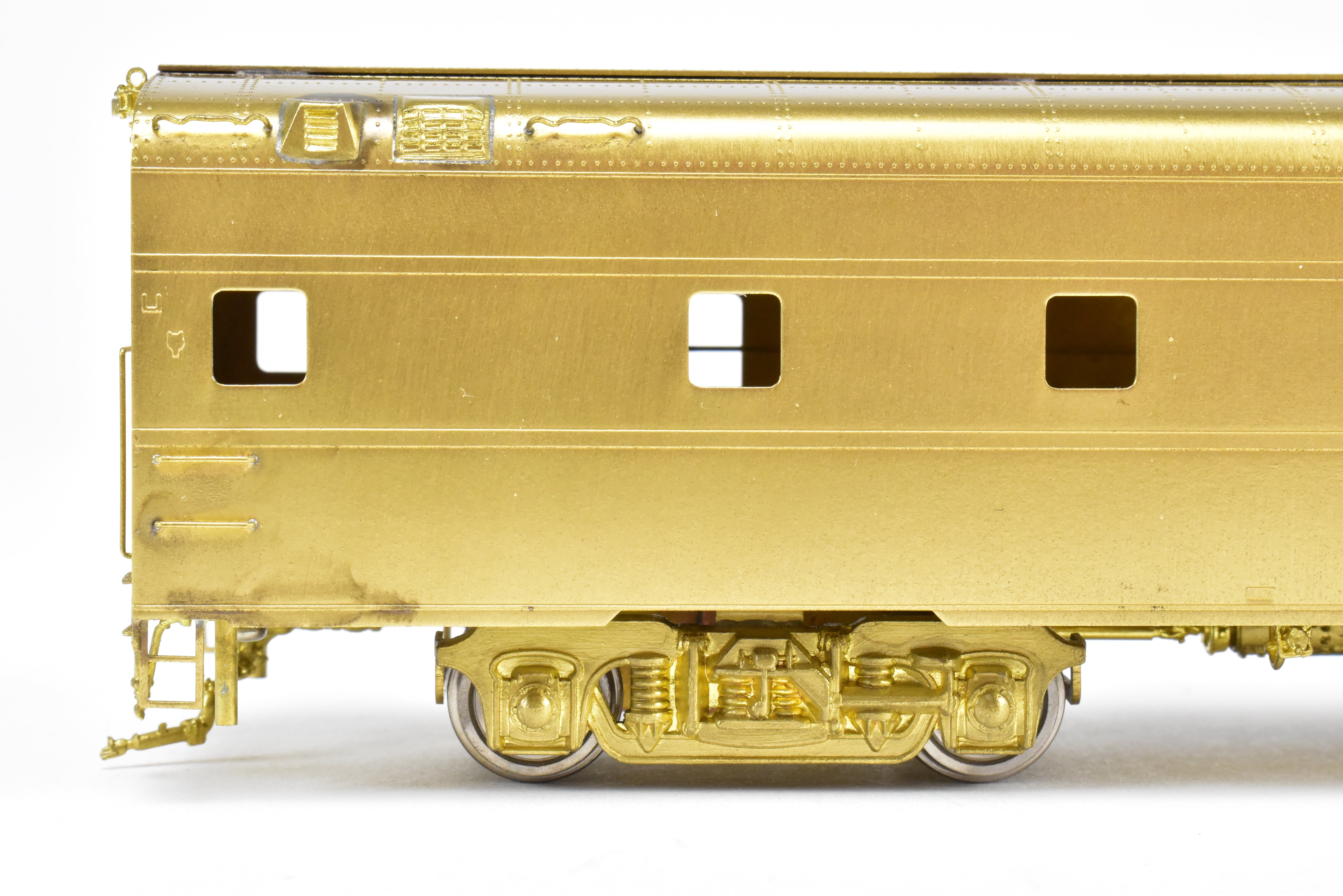 High - Quality HO Scale Brass Cascade Models Union Pacific Boiler/Baggage/Dormitory Cars #300 - 304