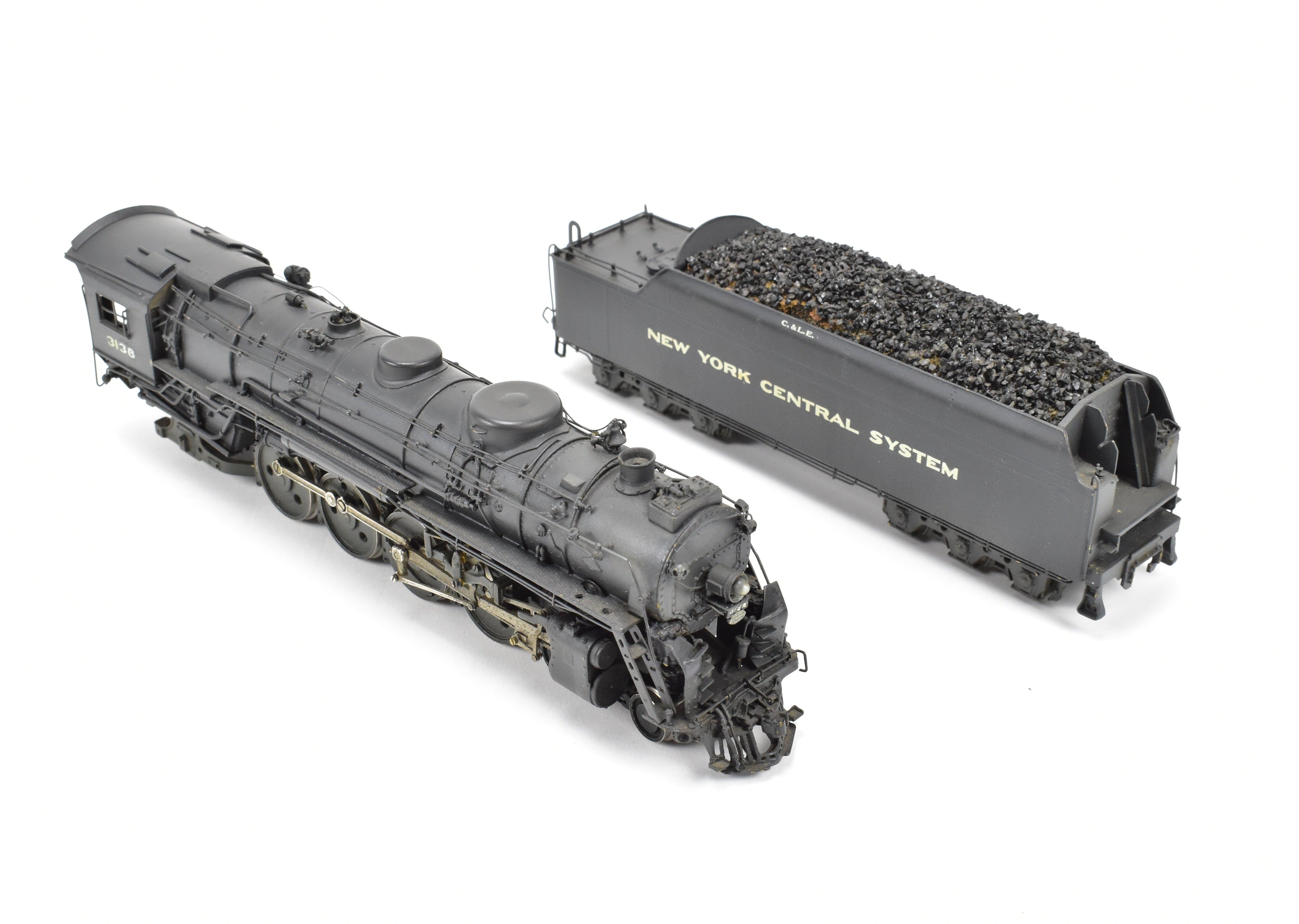HO Brass Key Imports NYC - Weathered New York Central L - 4b 4 - 8 - 2 Mohawk CP Reboxx Model