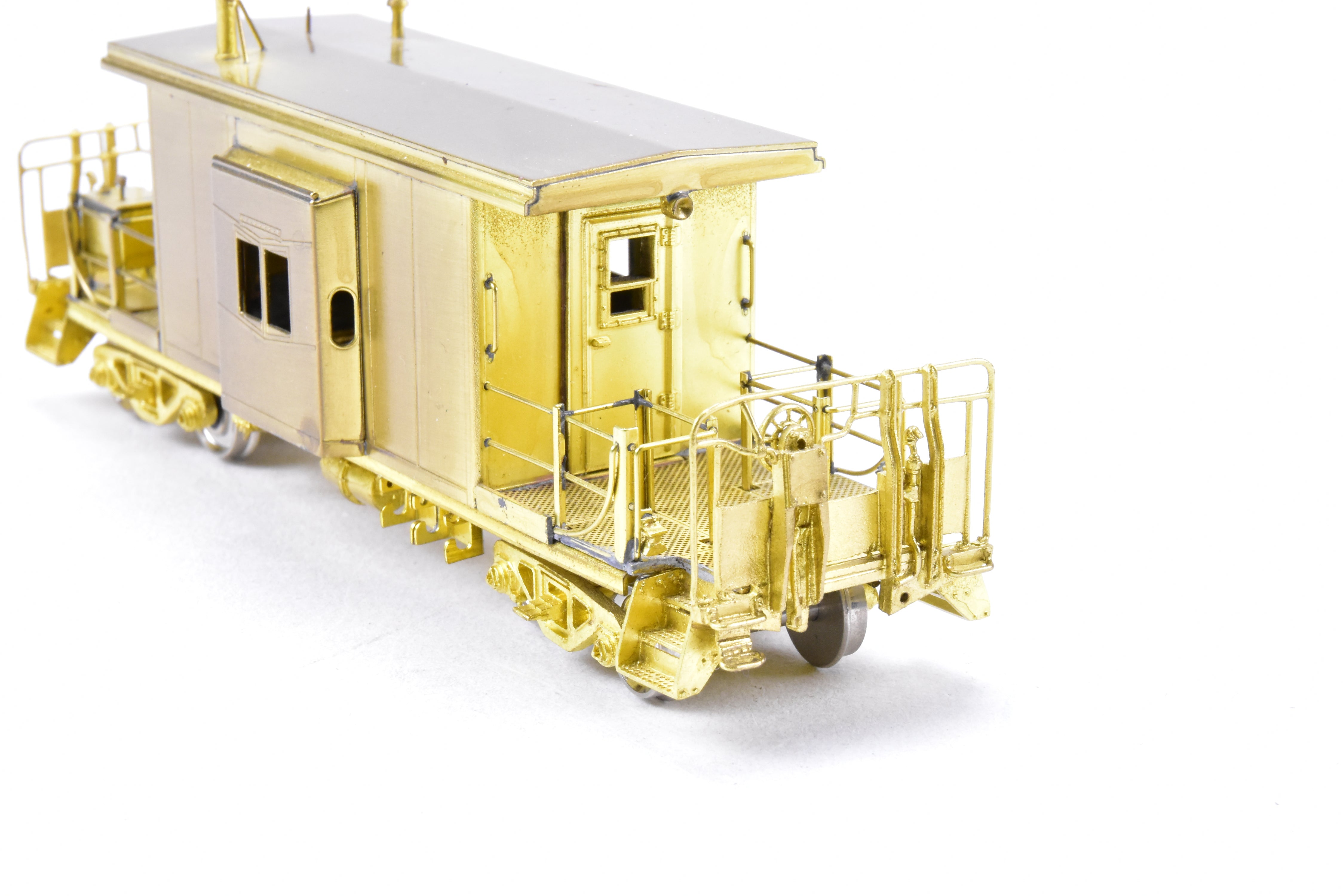 HO Brass OMI MP Missouri Pacific Bay Window Caboose, Mint, No Small Side Window