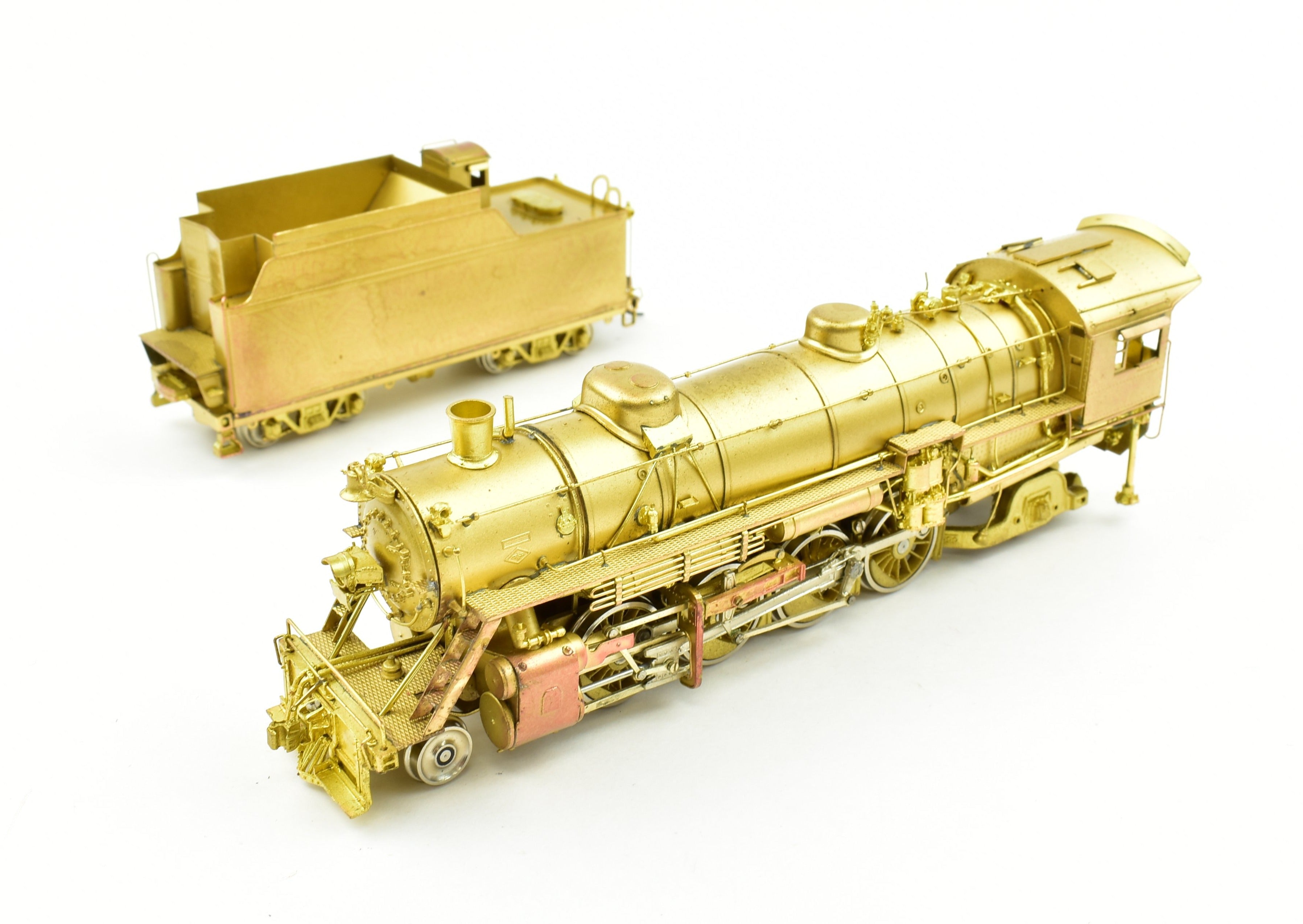 HO Scale Brass Key Imports Frisco 2-8-2 Mikado Locomotive #4000