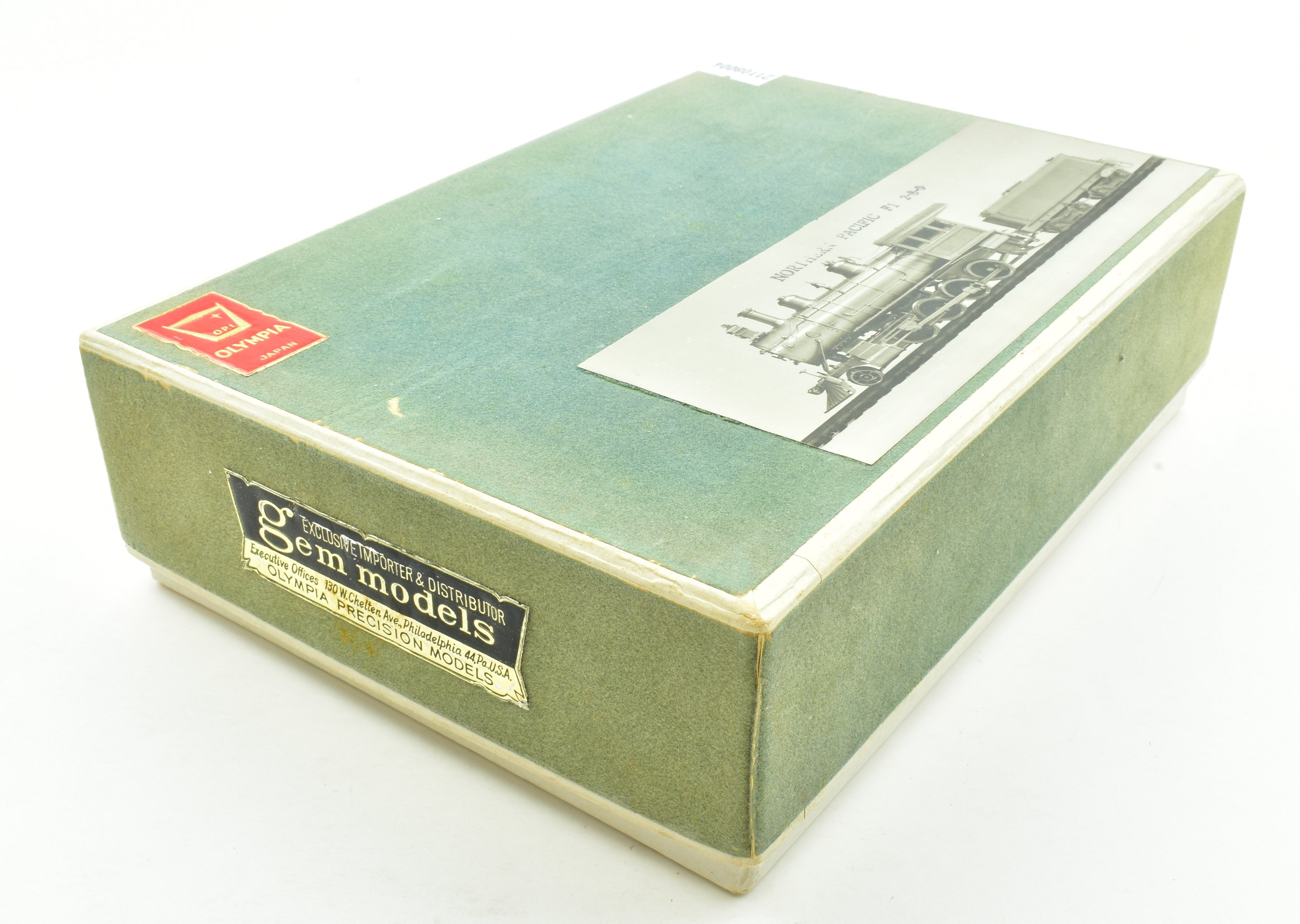 High - Quality HO Scale Brass Gem Models Northern Pacific F - 1 2 - 8 - 0 Steam Locomotive Model