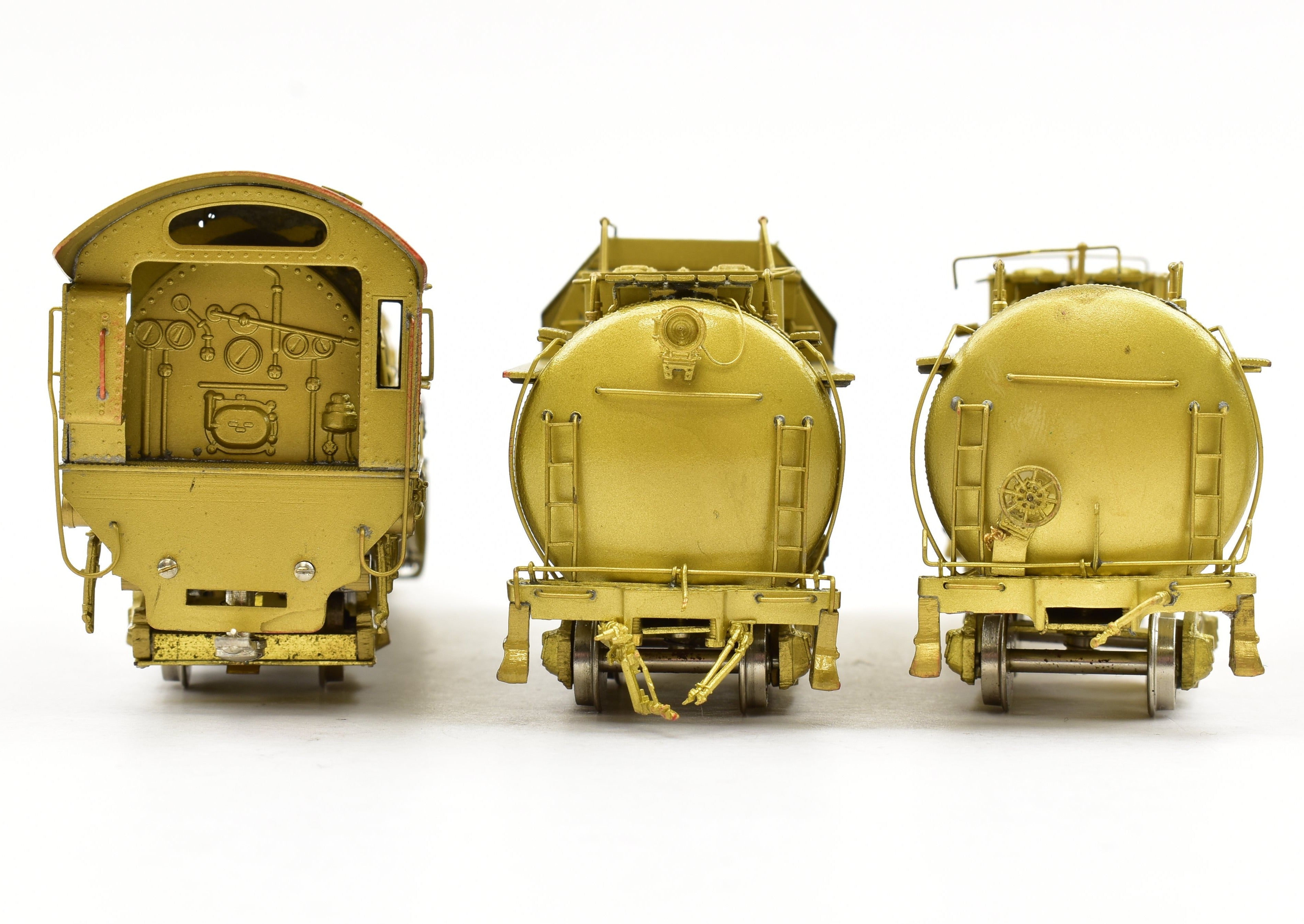 HO Scale Brass Model Train - Westside Model Co. Baltimore & Ohio Q - 4b 2 - 8 - 2 Mikado Steam Locomotive With Auxiliary Tender