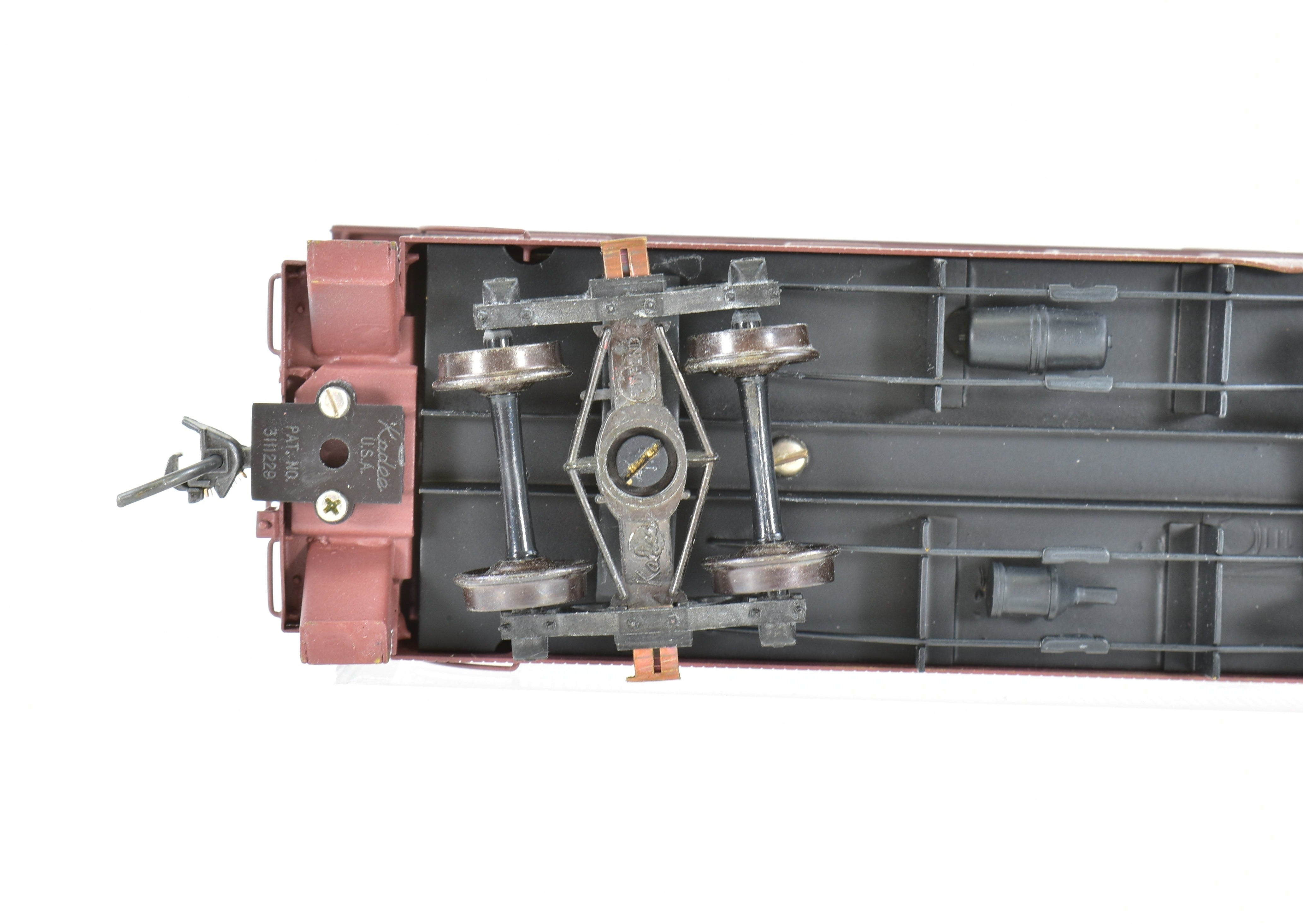 Custom Painted & Weathered HO Brass ATSF - Santa Fe Wood Caboose by Trains Inc.