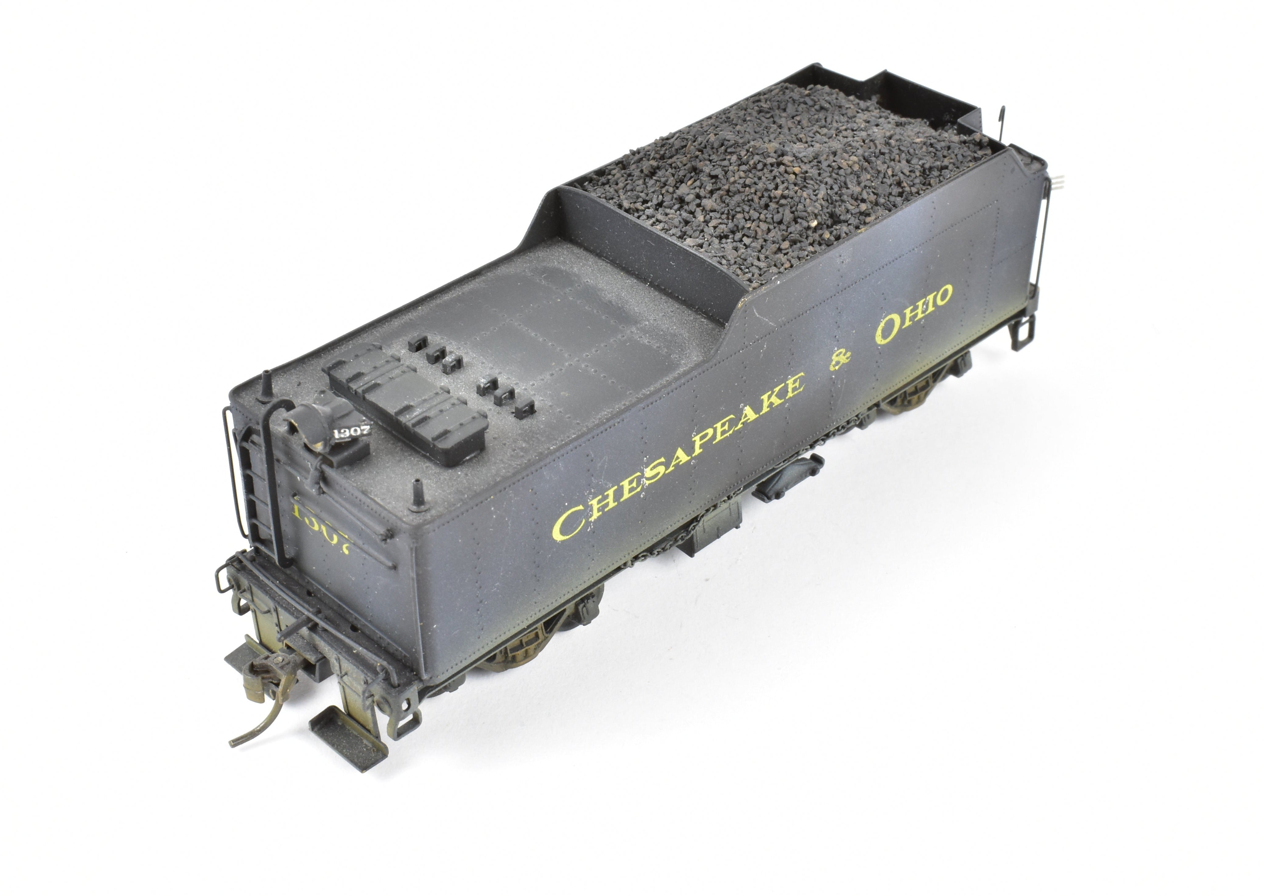 HO Brass PFM Chesapeake & Ohio 2-6-6-2 Mallet 1307 with DCC, Sound & Can Motor
