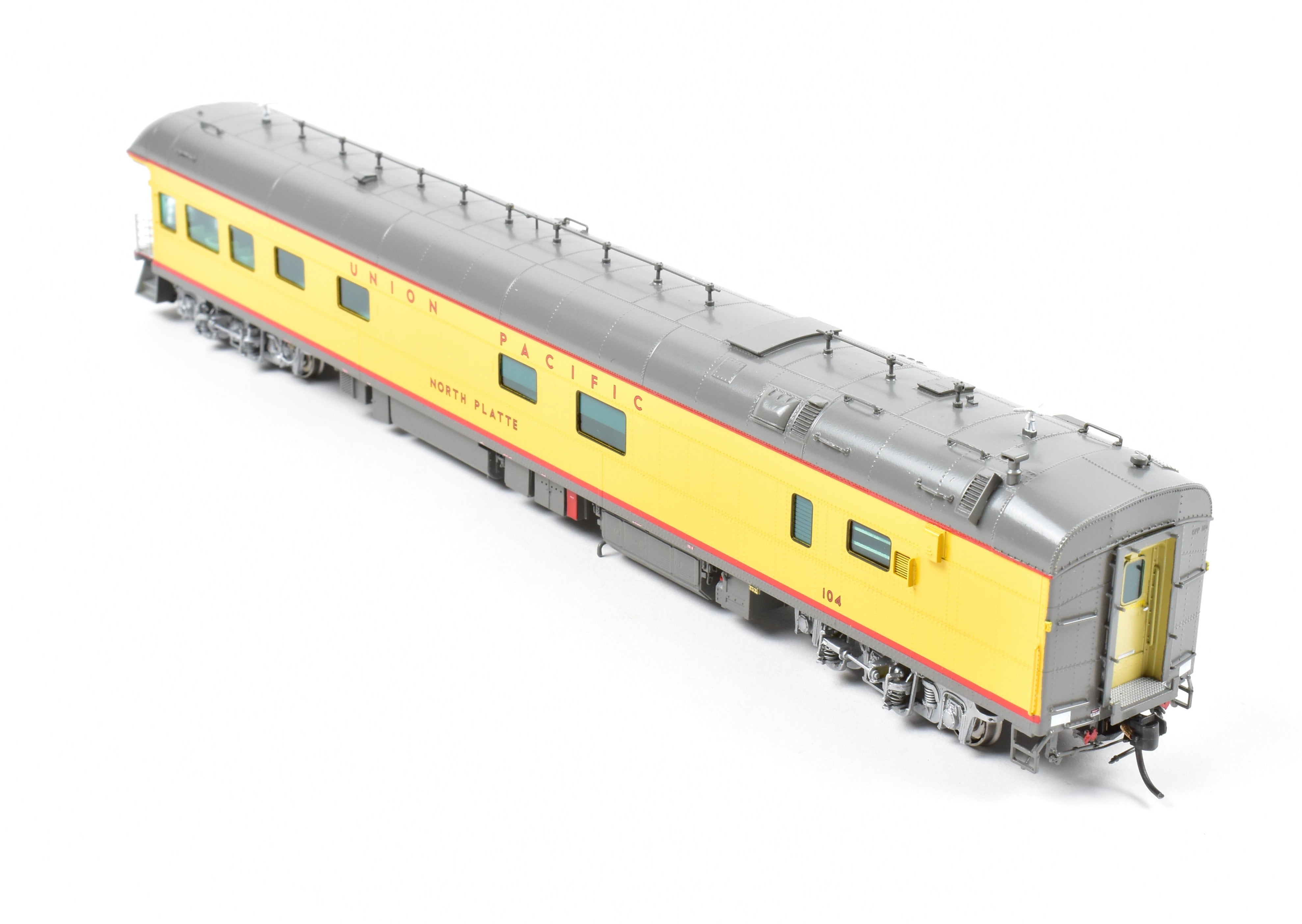 HO Scale Brass Union Pacific North Platte Business Car FP No. 104 by OMI