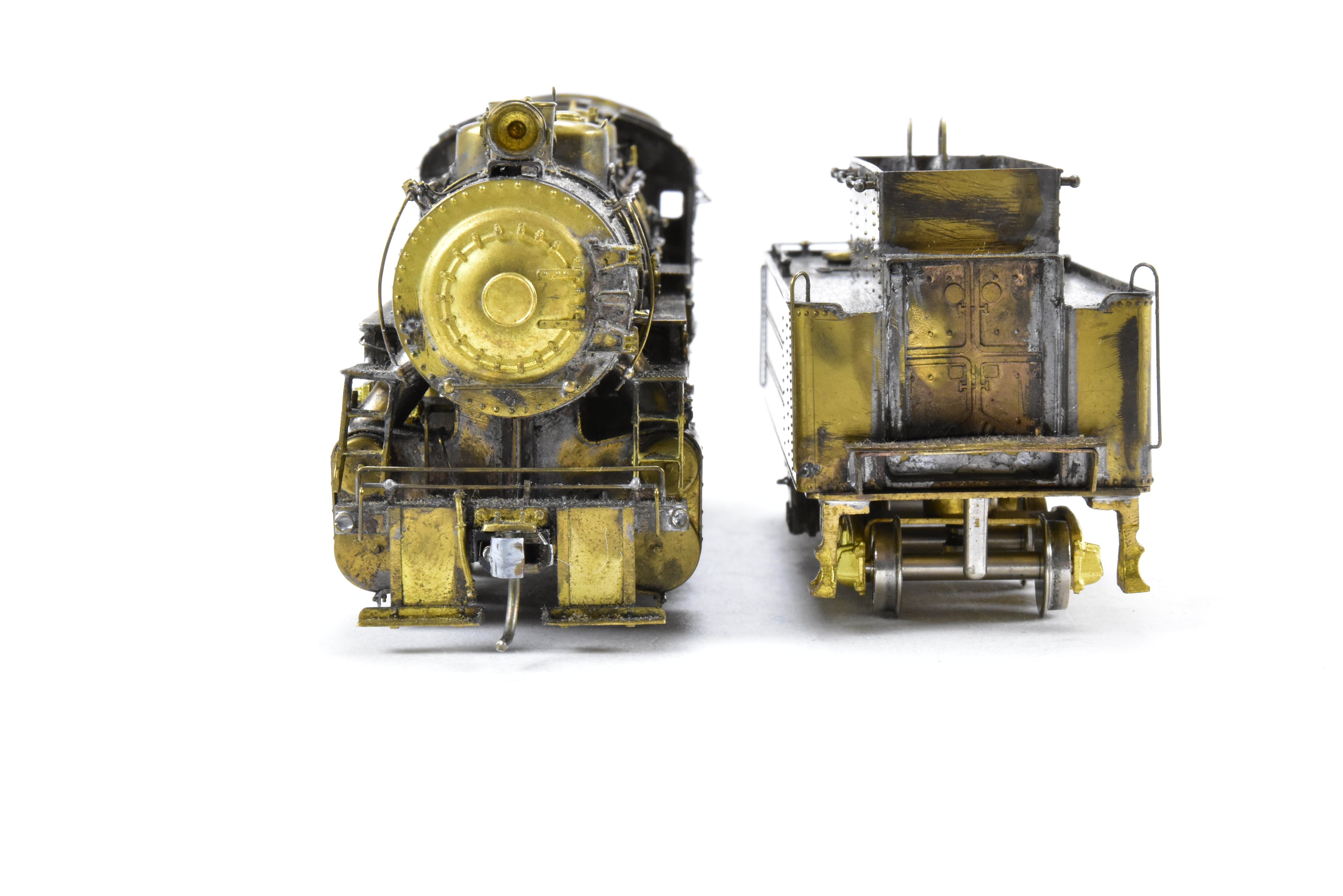 Exquisite HO Scale Brass Custom Model of Missouri Pacific 0-8-0 No. 9701 Scratch Built by Joe G. Collias - One-of-a-Kind Collector's Item