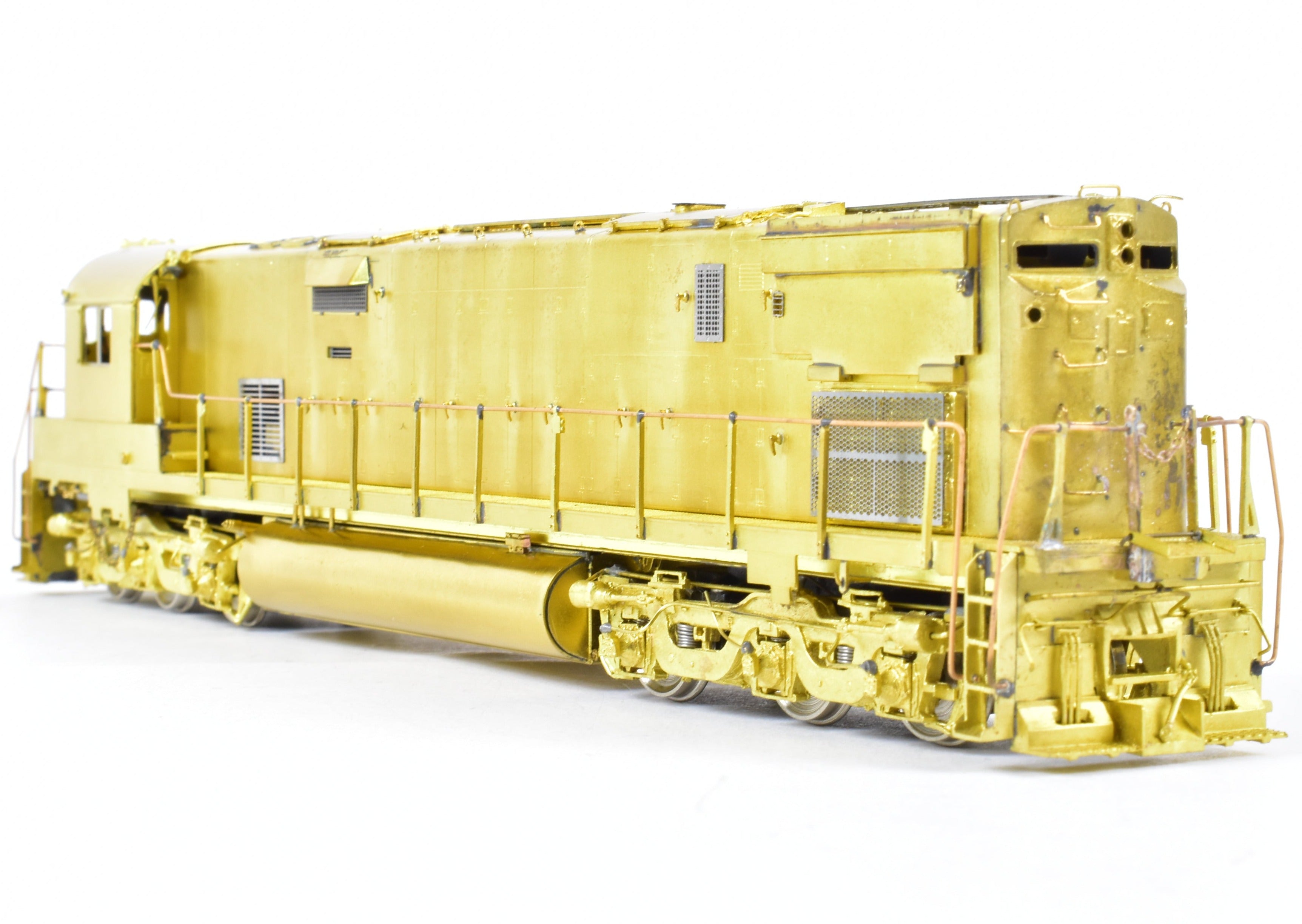 HO Scale Brass Alco C628 Demonstrator Model by Overland Models, Inc for Various Railroads, Later Used by Southern Pacific
