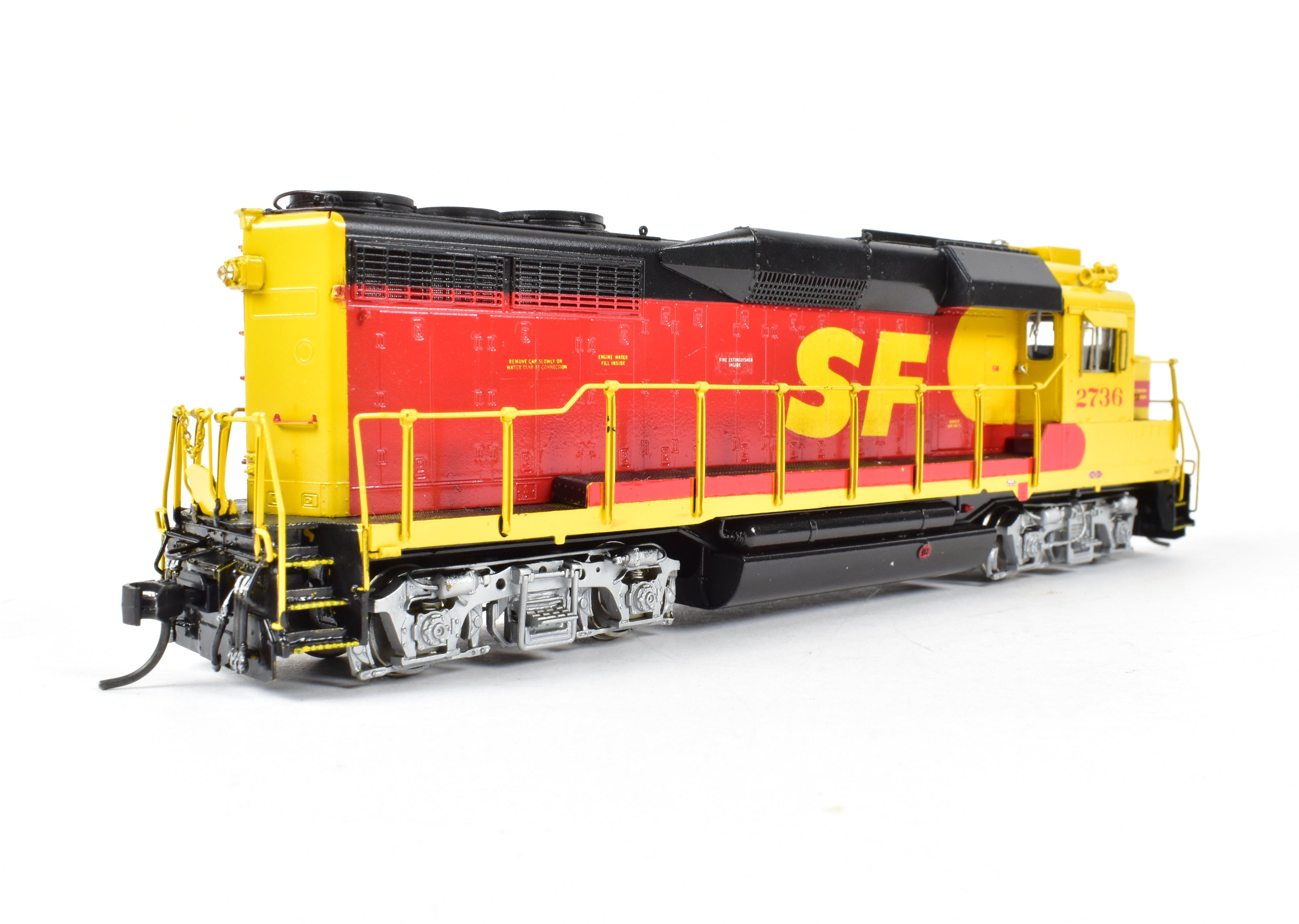 HO Scale Brass Model Train by Overland Models Inc. (OMI) - AT&SF Santa Fe EMD GP30u Rebuild in SPSF Merger Kodachrome Paint Scheme