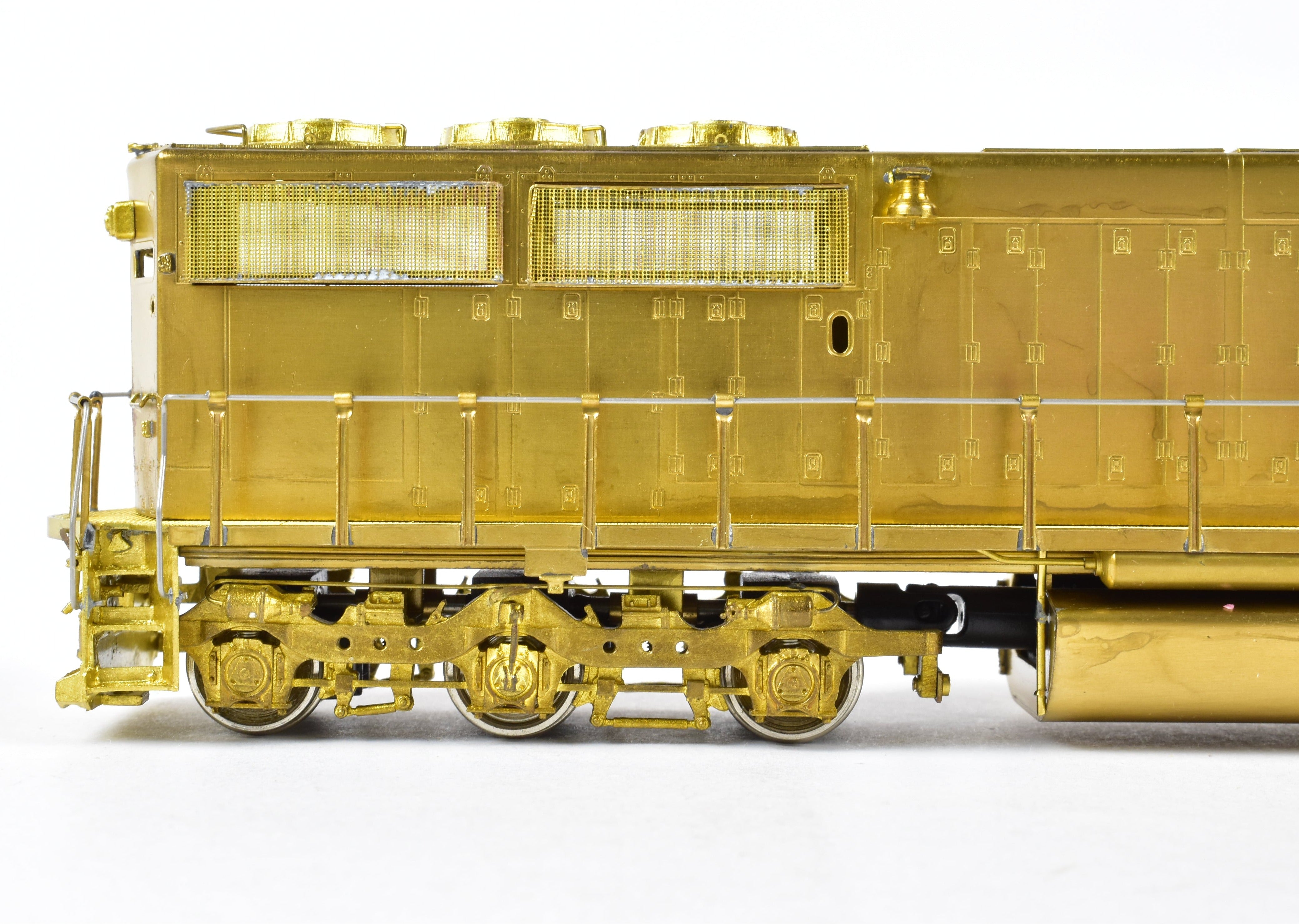 HO Scale Brass Model Train - Overland Models Inc. Denver & Rio Grande Western EMD SD - 50 Locomotive