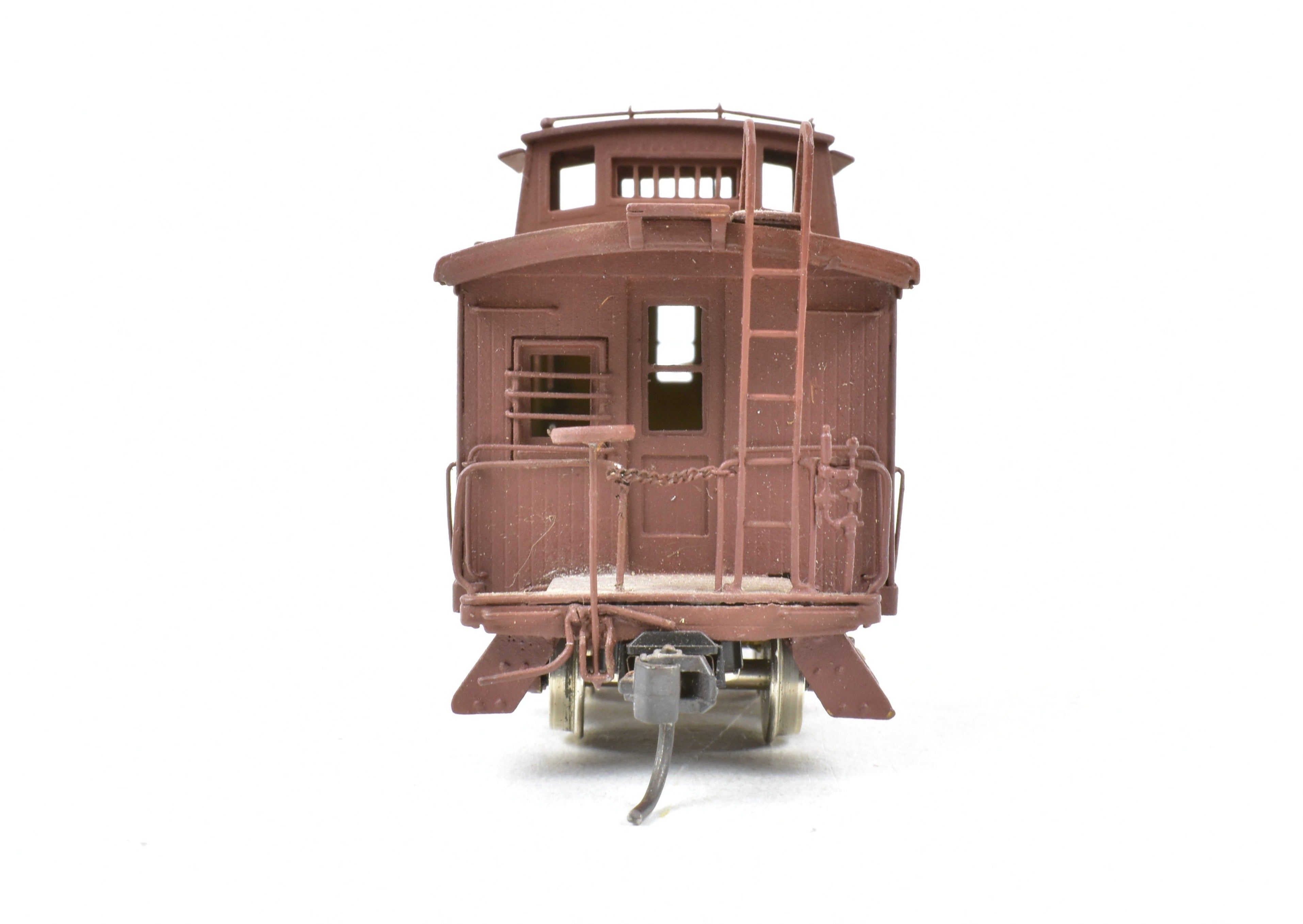 HO Brass Precision Scale Co. Custom Painted Northwestern Pacific C-30-1 Wood Cupola Caboose