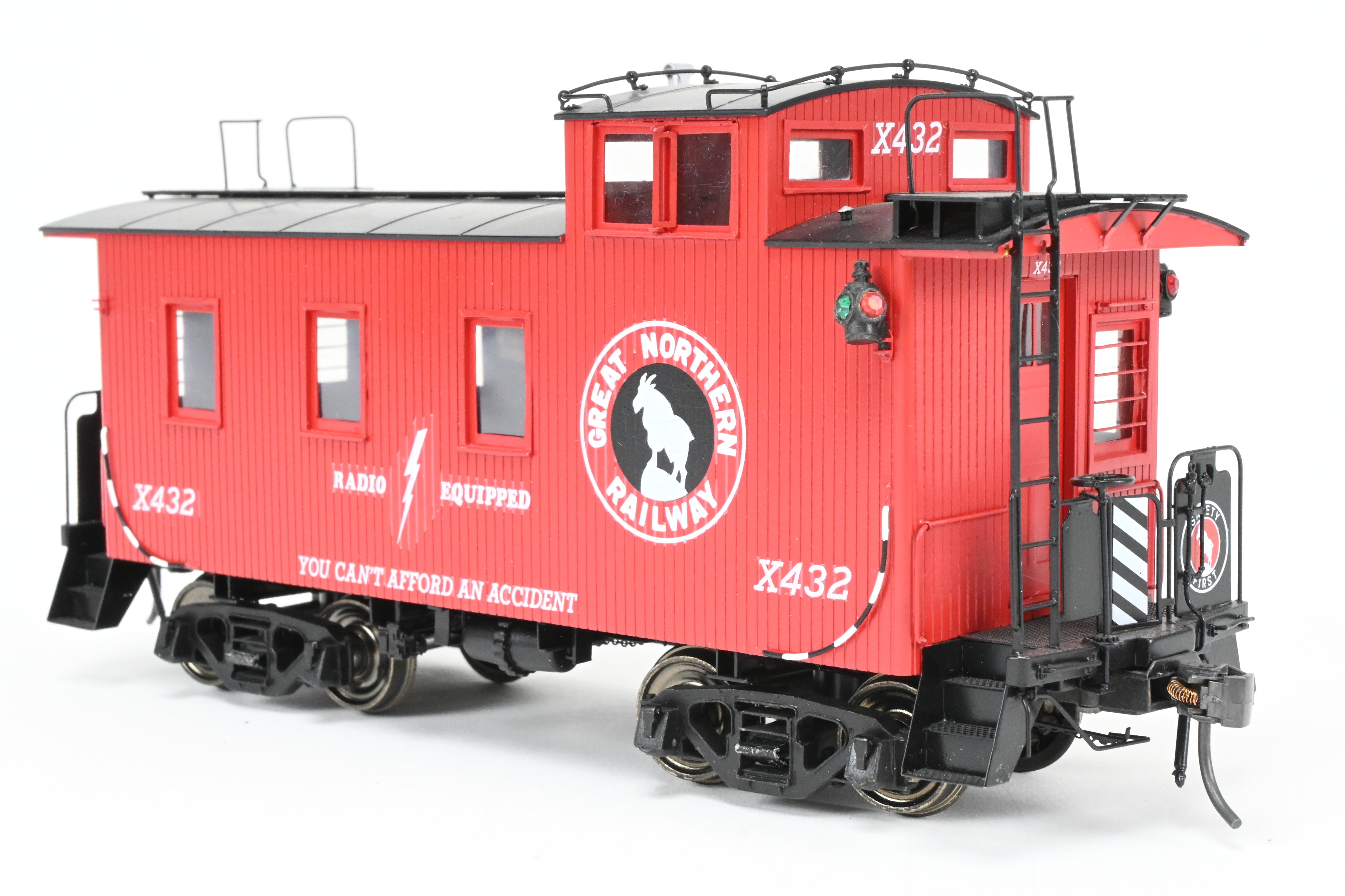 1987 Collector's Edition Great Northern Wood Caboose FP #X432 by Beaver Creek Model Co.