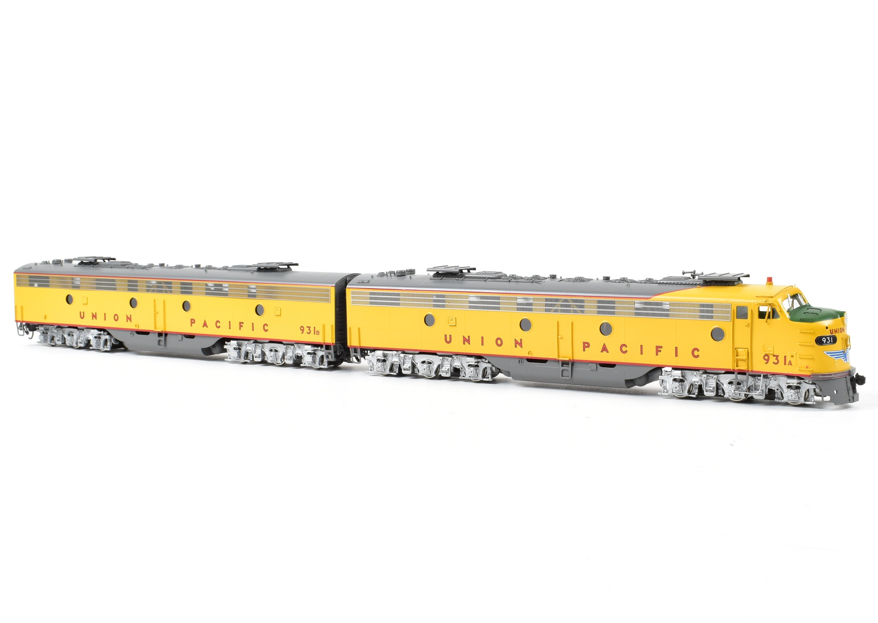 HO Scale Brass Union Pacific EMD E8 A/B Set Model Train - Challenger Imports Premium Collection