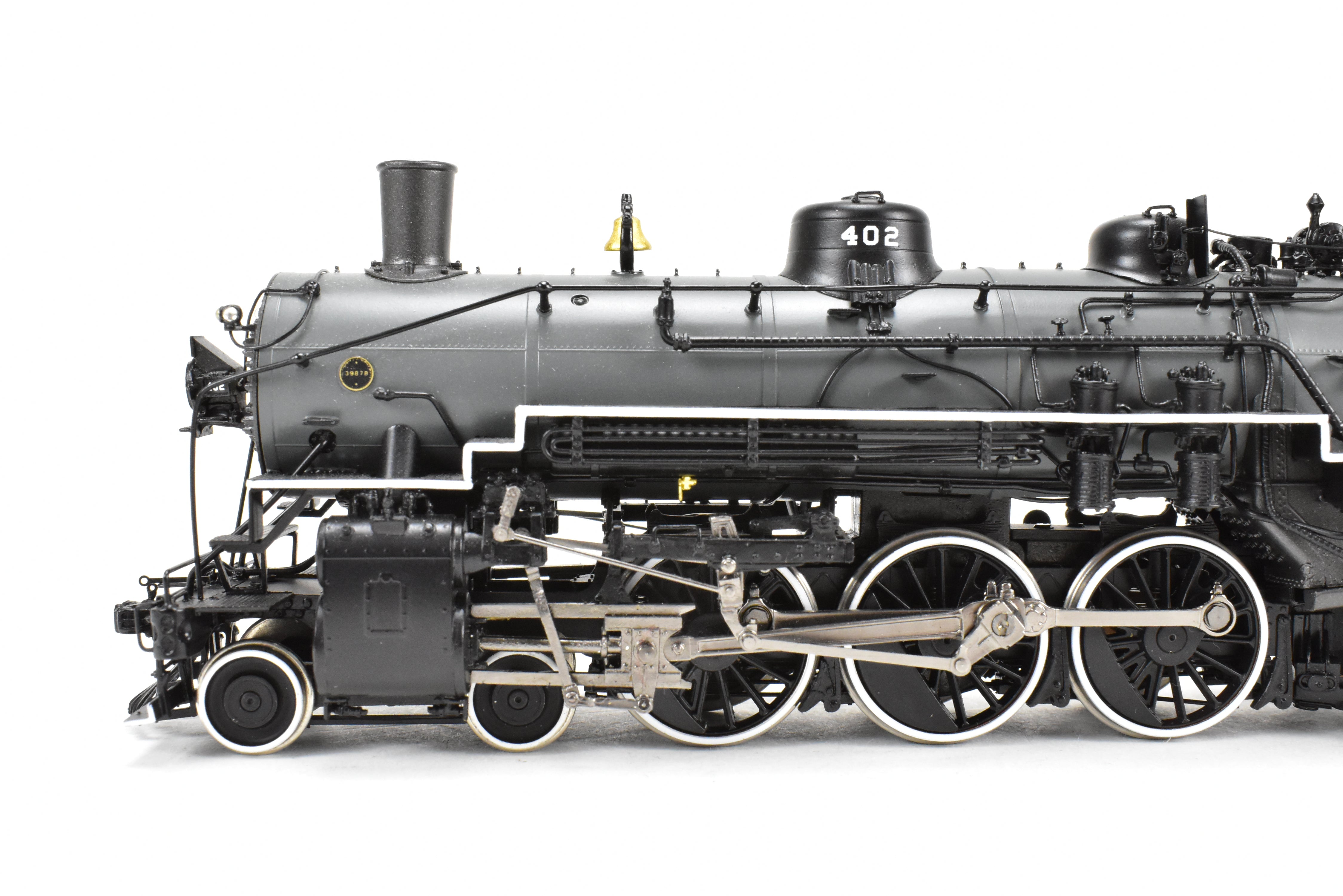 HO Brass DVP - DM&IR Class P 4-6-2 #402 Grey Boiler with TCS DDC and Sound