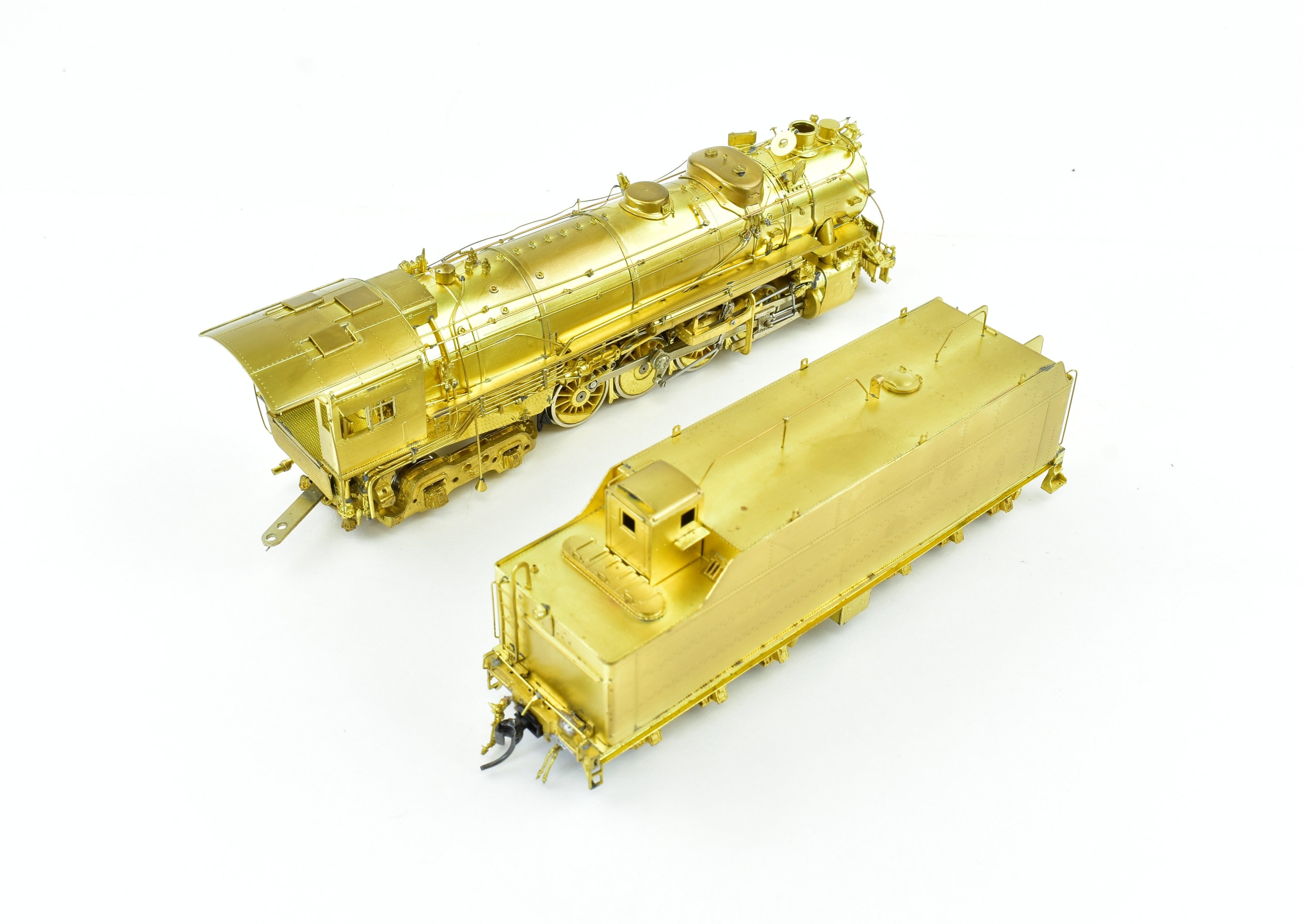 HO Scale Brass Model Train by Overland Models, Inc. - International-Great Northern/Missouri Pacific 2-8-4 Locomotive