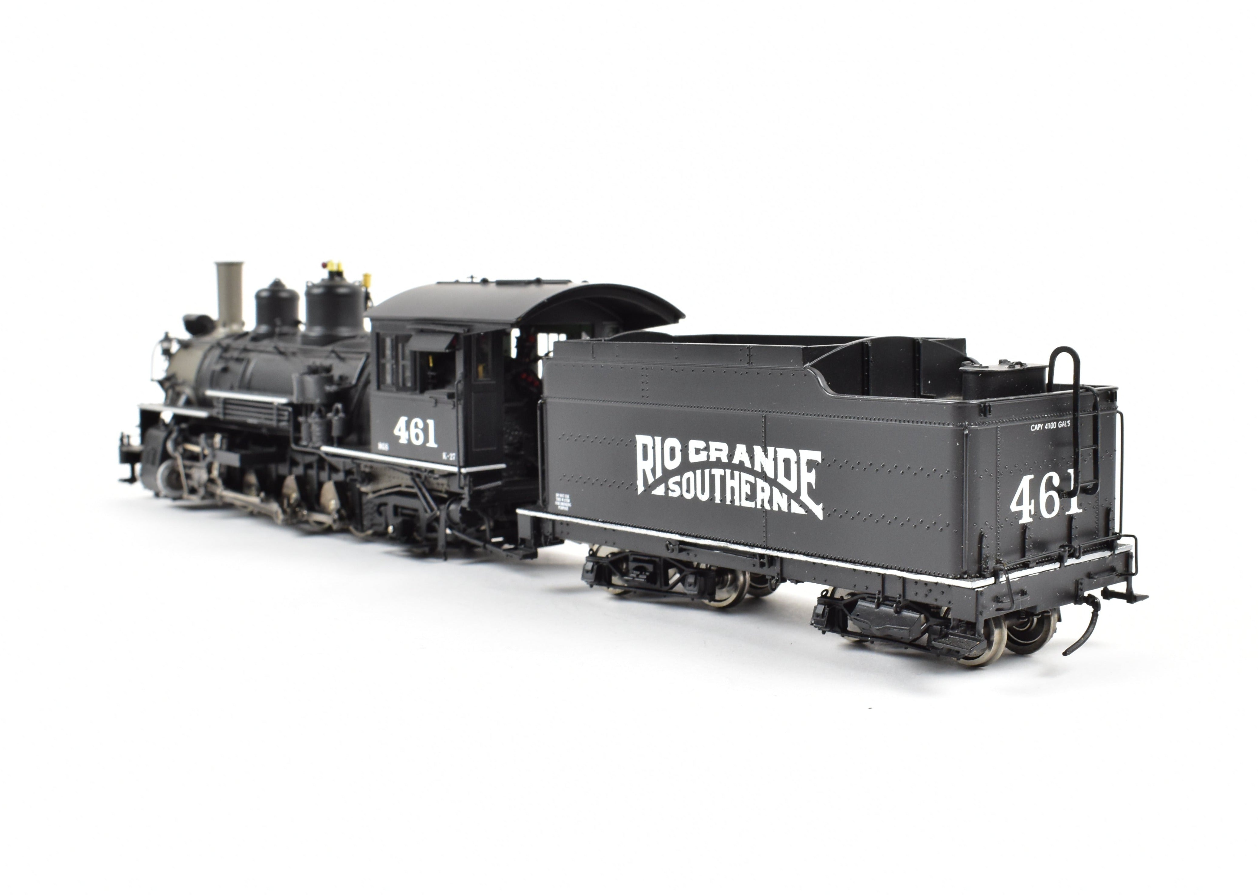 On30 Hybrid Brass MMI Rio Grande Southern K - 27 2 - 8 - 2 Locomotive #461
