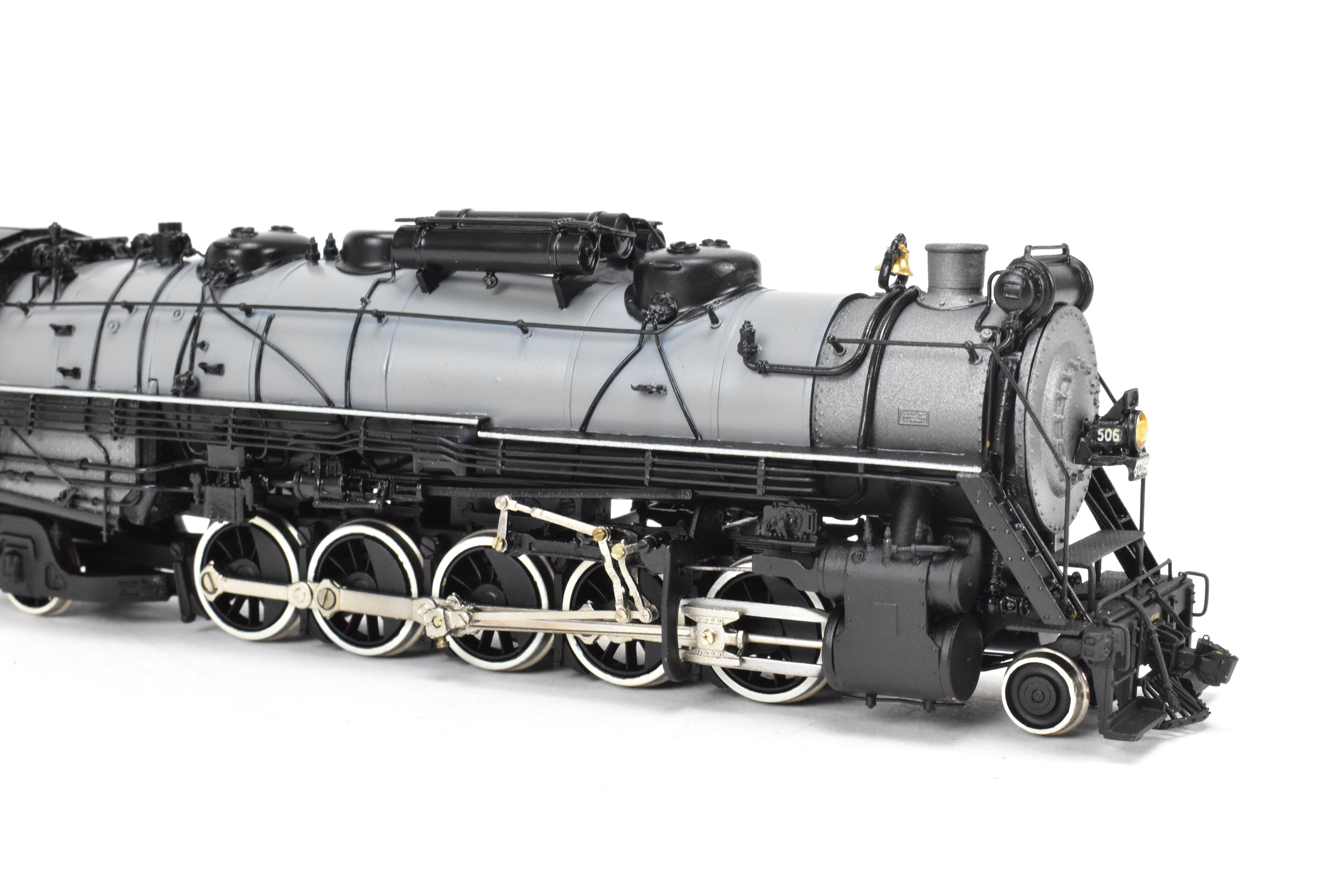 HO Scale Brass Key Imports DM&IR 2-10-2 Santa Fe Class E-1 Pro Painted Locomotive No. 506