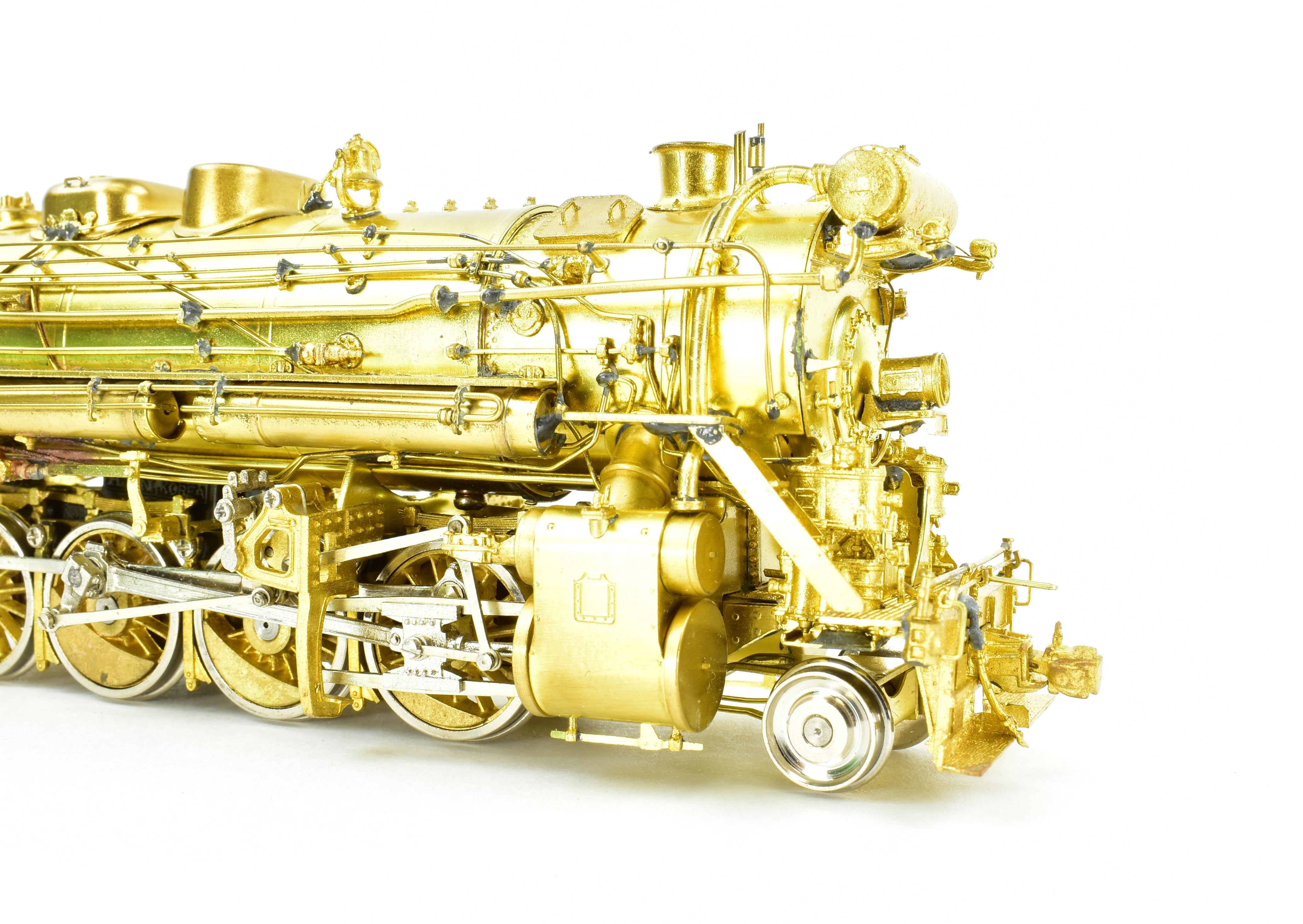 HO Scale Brass OMI - Overland Models New York Central H-10a 2-8-2 Elesco Feed Water Heater Model Train