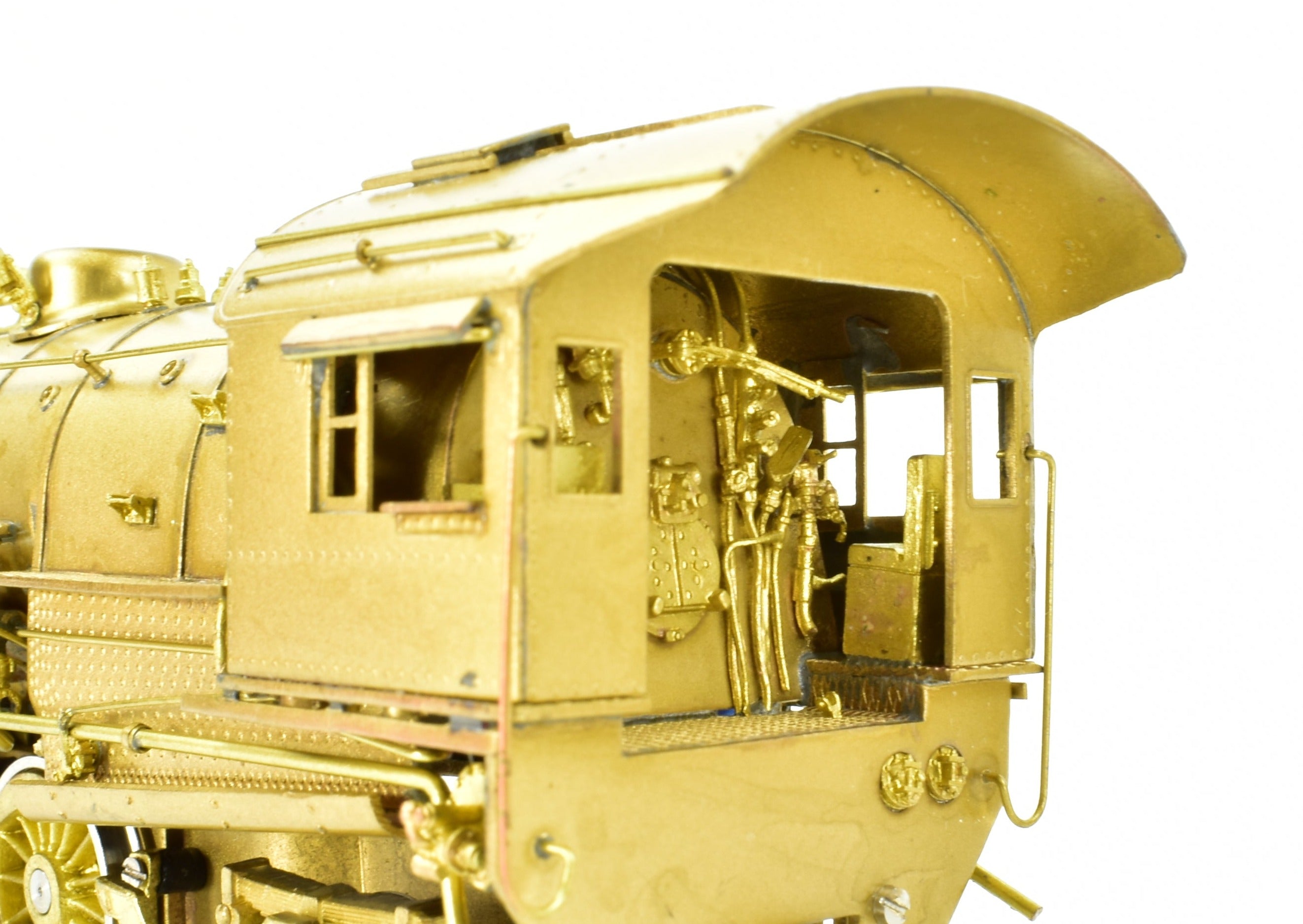 HO Scale Brass Key Imports Model Train - Detroit & Toledo Shore Line #22 2-8-2 USRA Light Mikado Locomotive