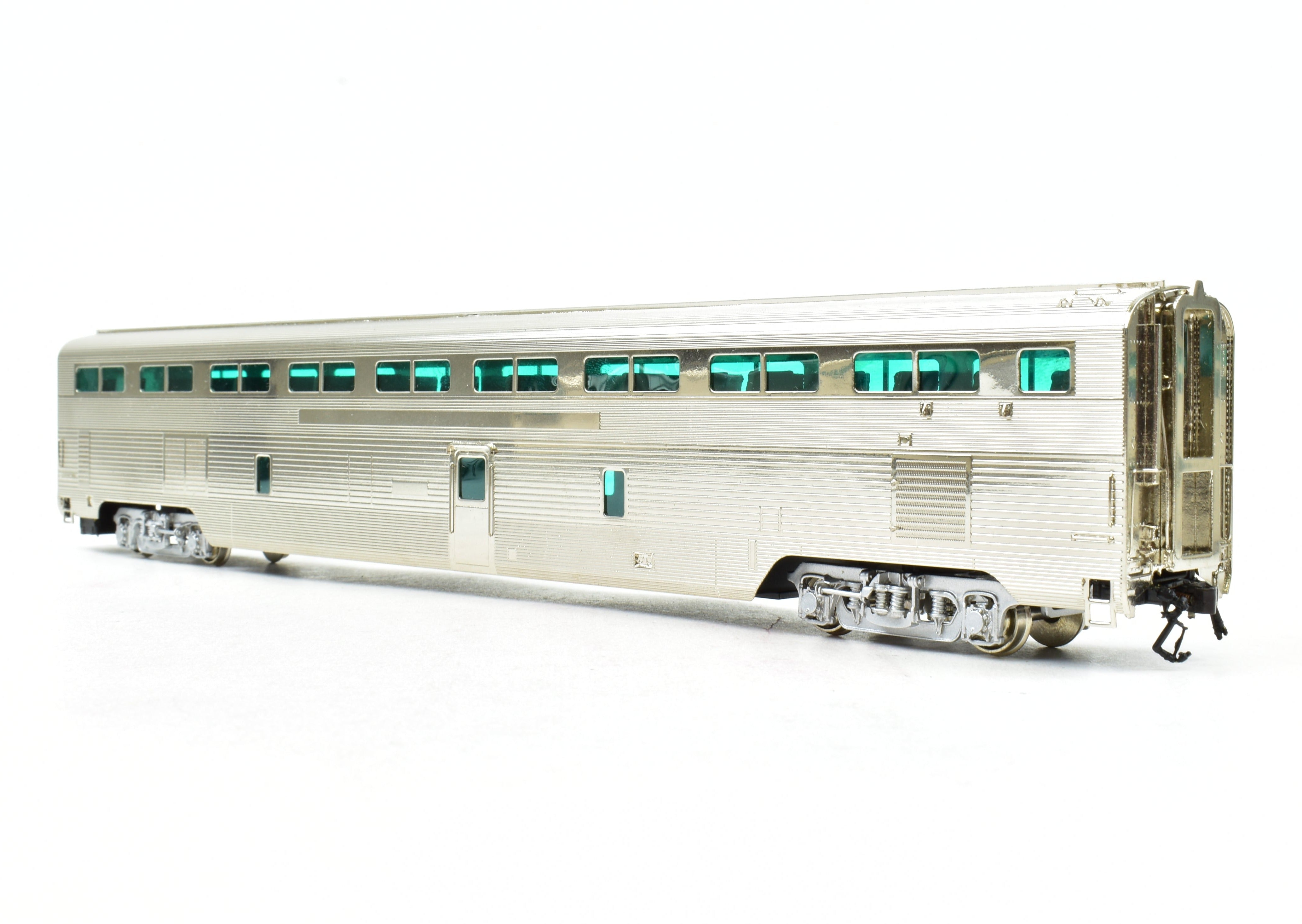 HO Brass CON Hallmark Models ATSF Santa Fe High-Level 6-Car Super Crown Special Revised Set