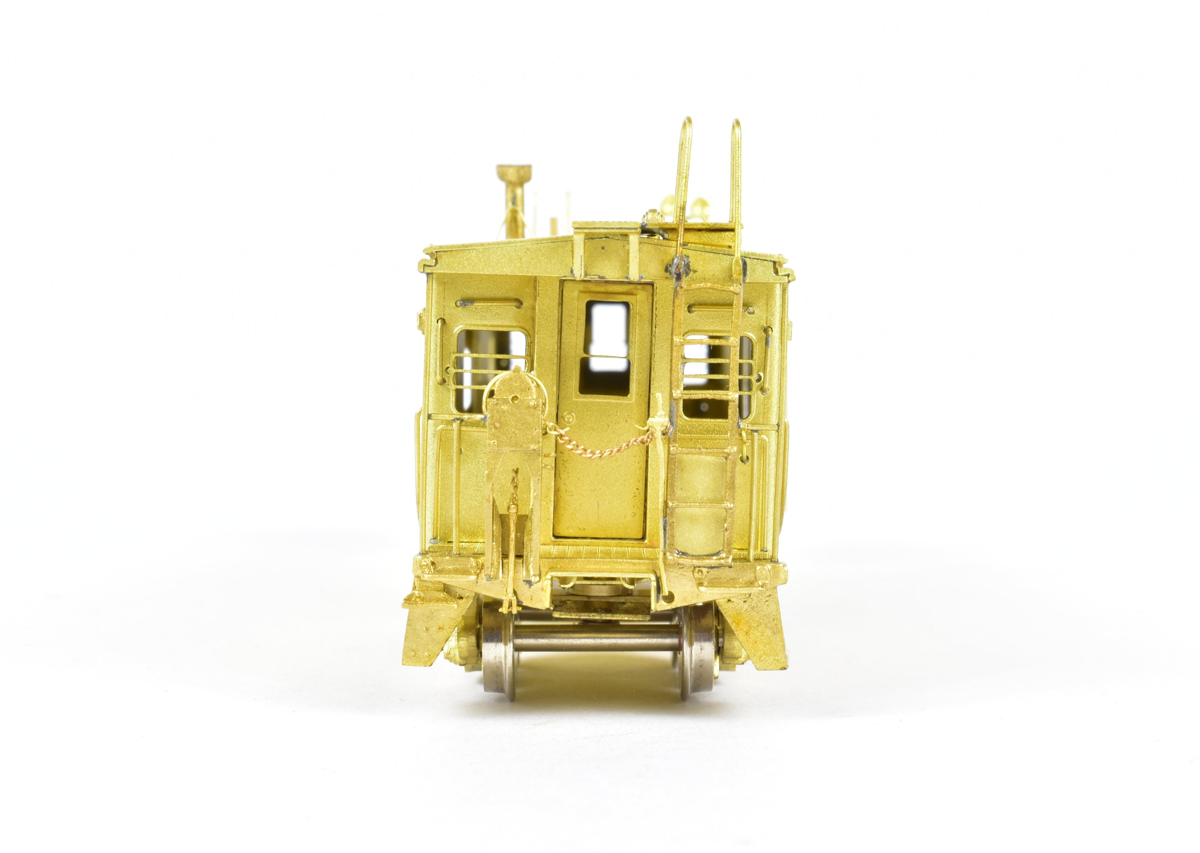 HO Scale Brass Conventional Bay Window Caboose - OMI (Overland Models, Inc.) Union Pacific CA - 13 Caboose with Roof Walk for Model Trains