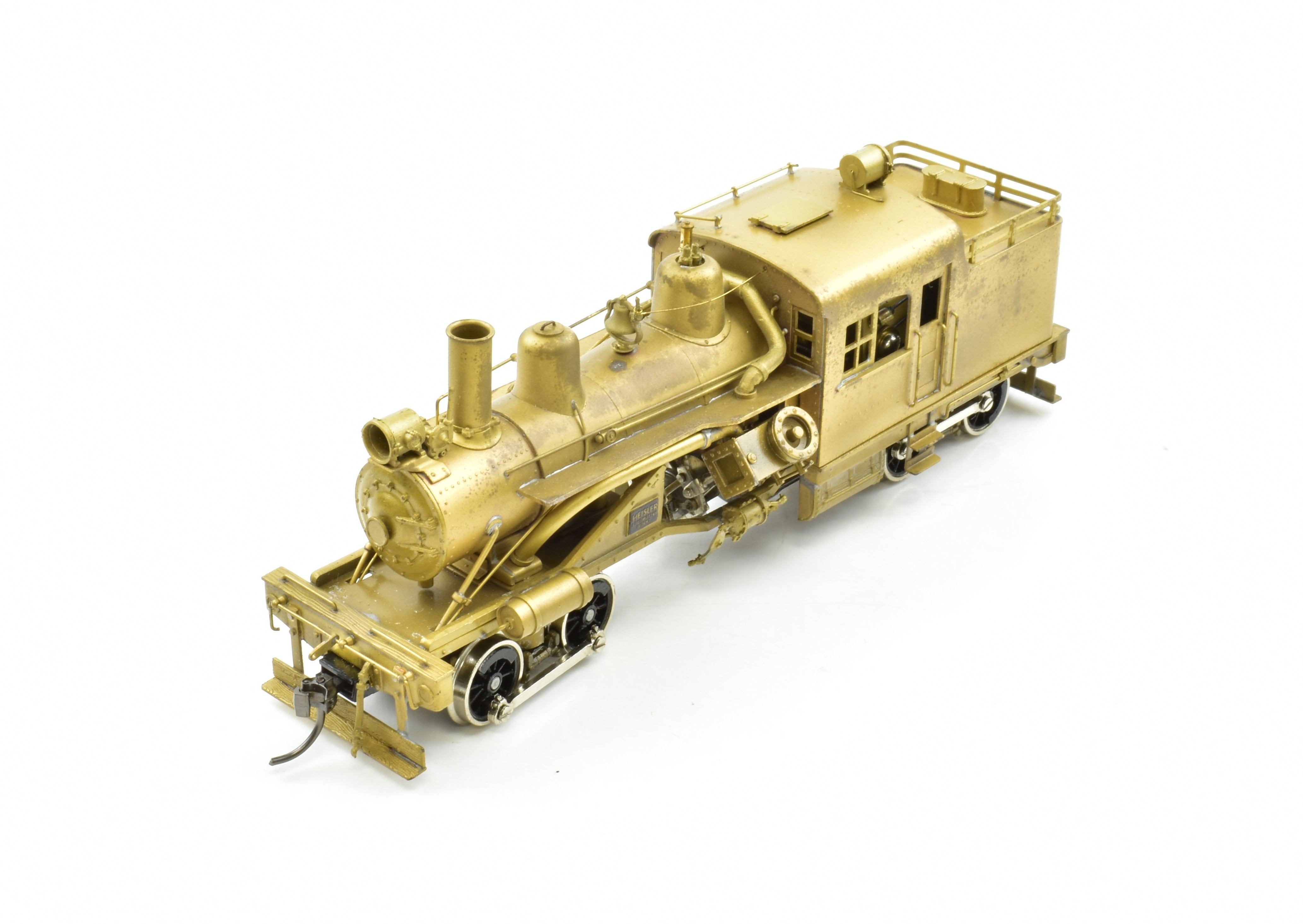 HO Scale Brass PFM - United 65 - Ton Heisler Geared Logging Locomotive Model for Railroad Enthusiasts