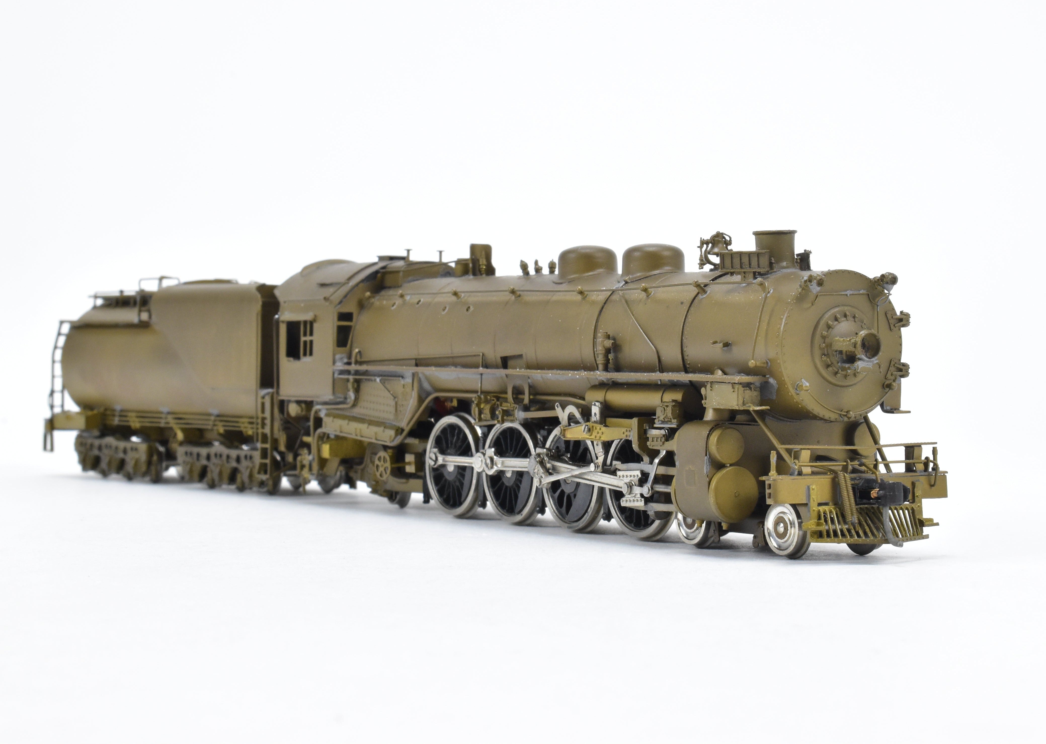 High - Quality HO Scale Brass Balboa Union Pacific 4 - 8 - 2 Mountain Locomotive Model, Class #7000