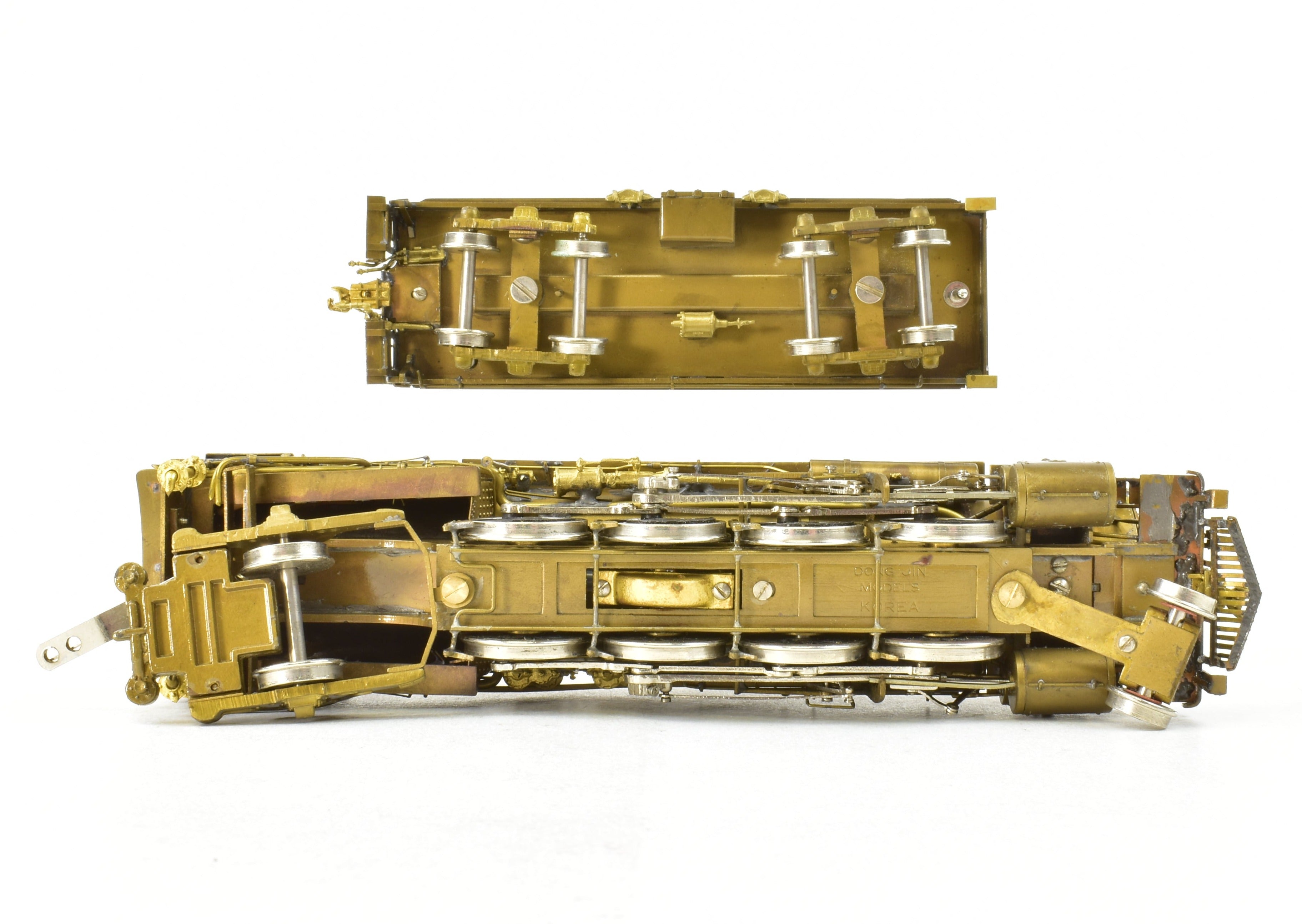 HO Scale Brass Hallmark Models Missouri Pacific 1400 Series 2-8-2 Mikado Steam Locomotive Model