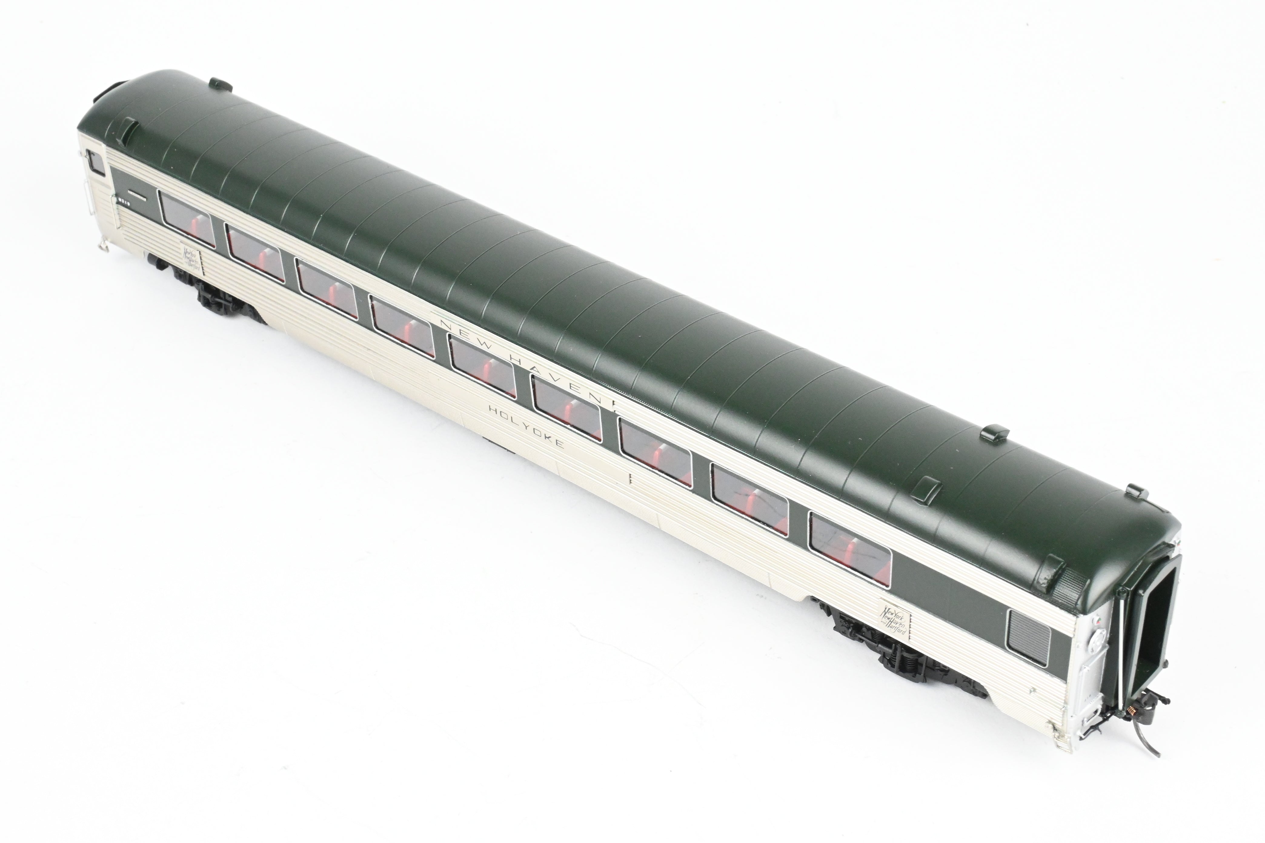 HO Scale Brass Model Railway Classics New Haven City Series Parlor Car - FP Holyoke No. 319, 1948 Era Merchants Limited Edition