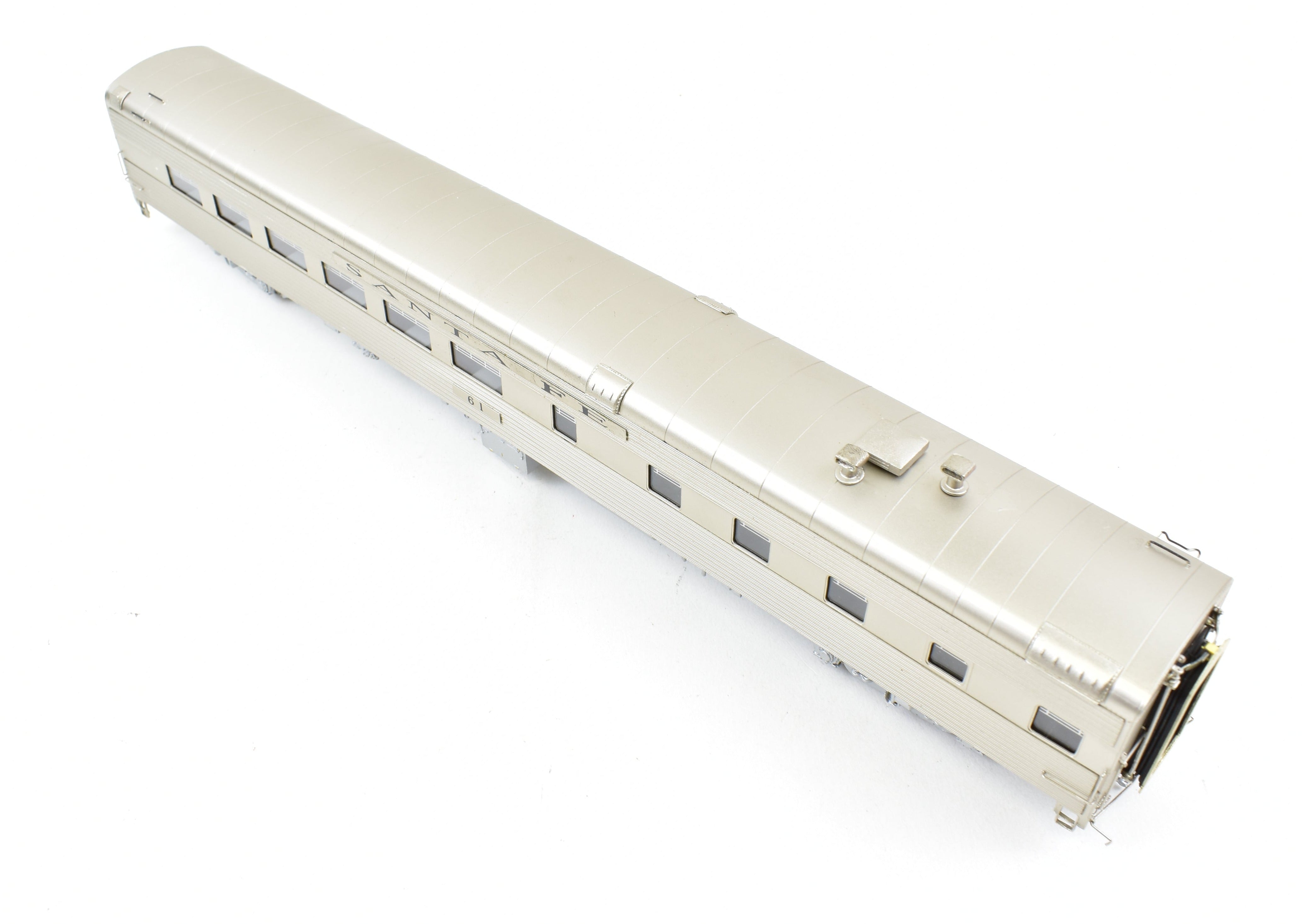 HO Scale Brass ATSF Santa Fe Director's Diner No. 61 Factory Painted & Lettered by Precision Scale Co.