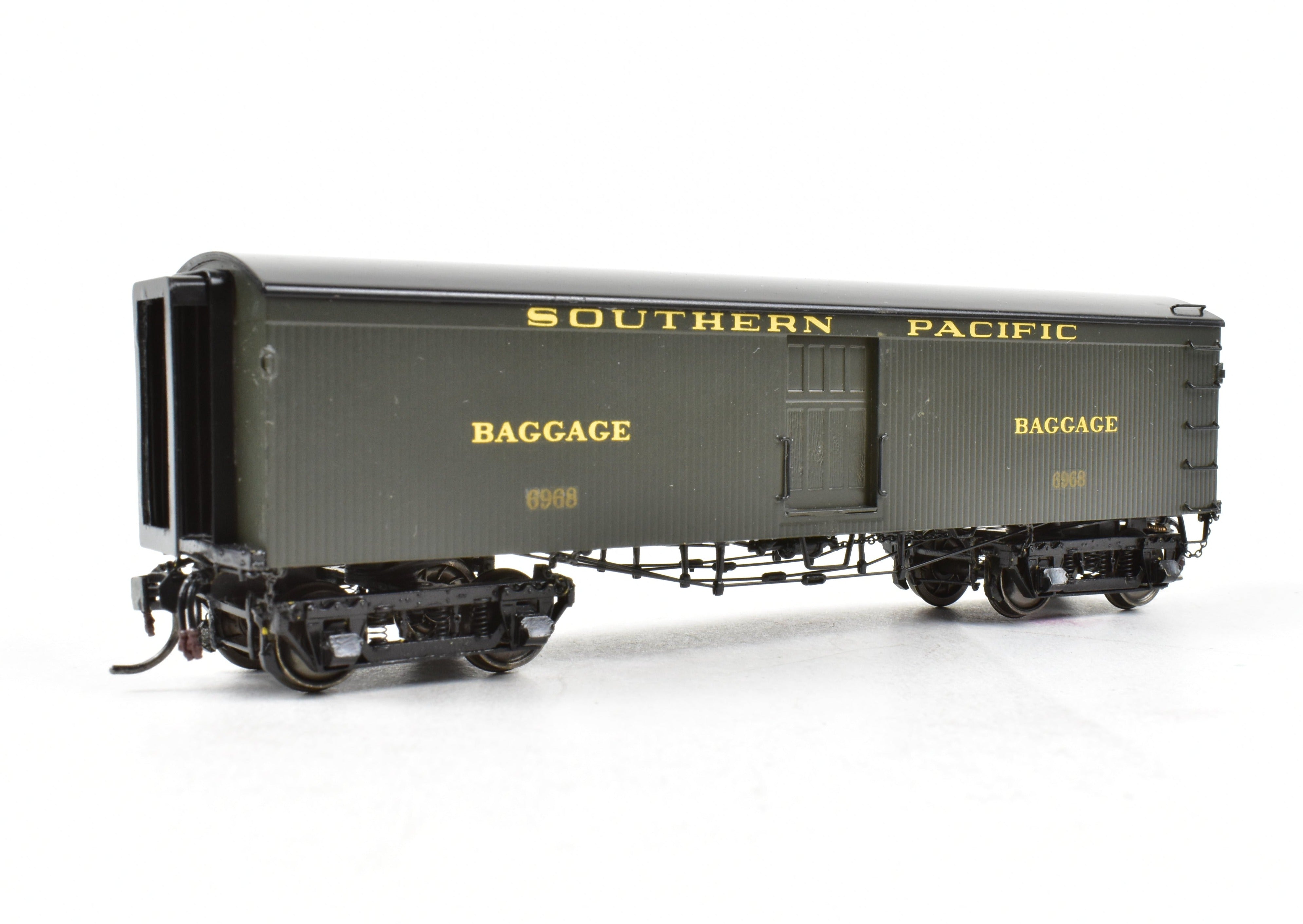 HO Scale Brass Southern Pacific Silk and Tea Car FP No. 6968 by Beaver Creek