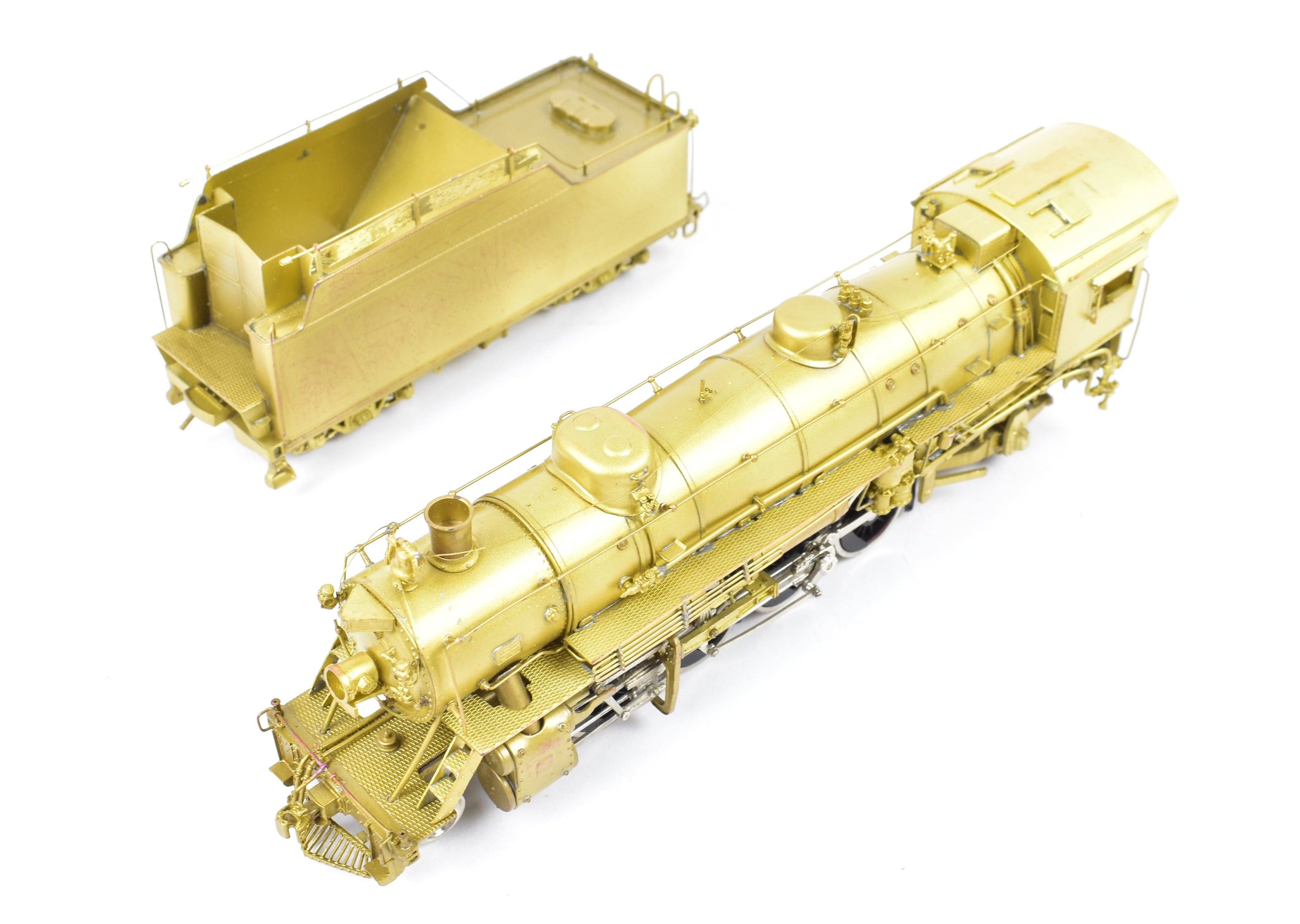 HO Scale Brass Model Train - Key Imports GTW Grand Trunk Western 3700 2-8-2 Mikado Engine