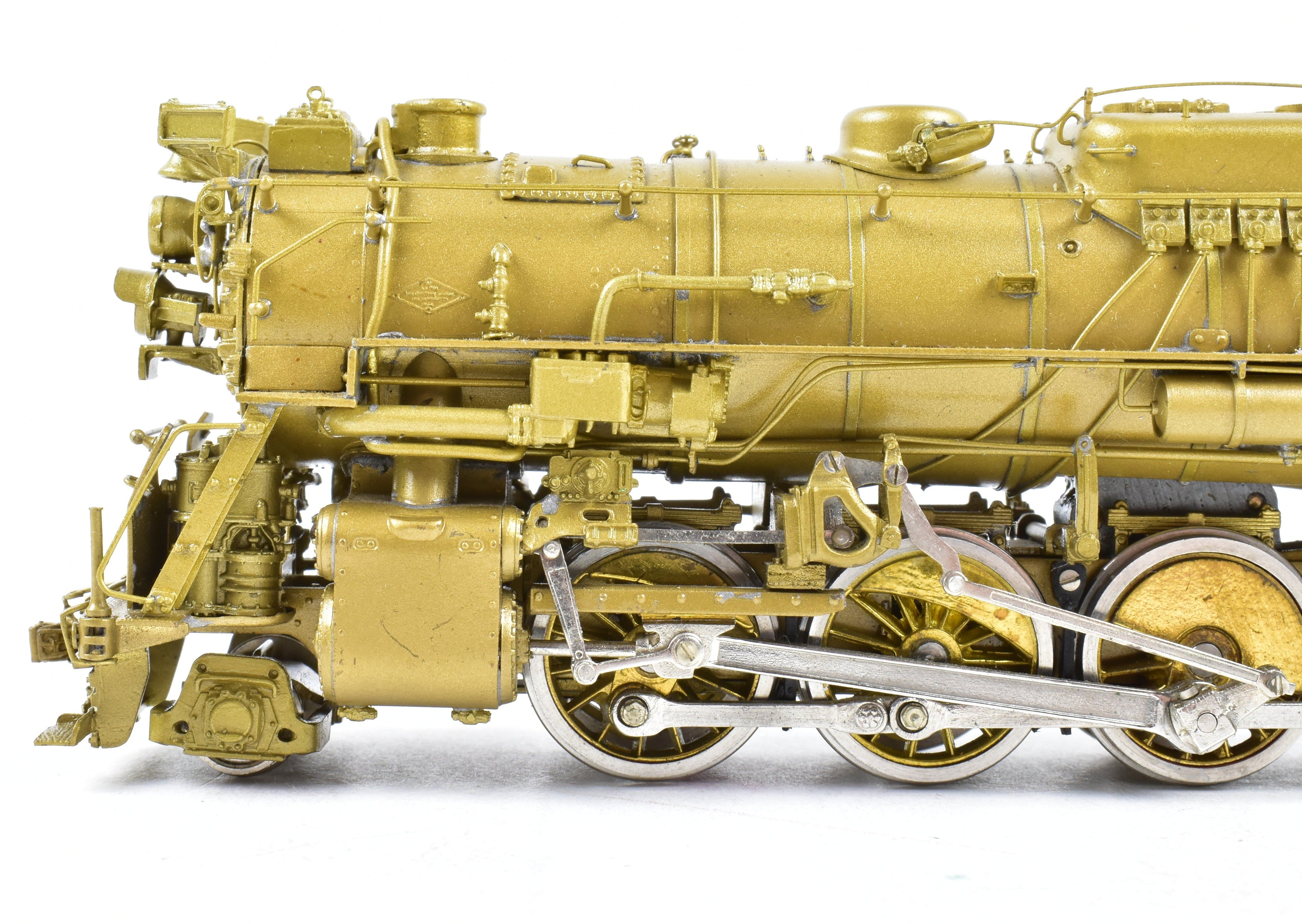 HO Scale Brass Model Train - Overland Models, Inc. NKP - Nickel Plate Road S-2 2-8-4 Berkshire Steam Locomotive Replica