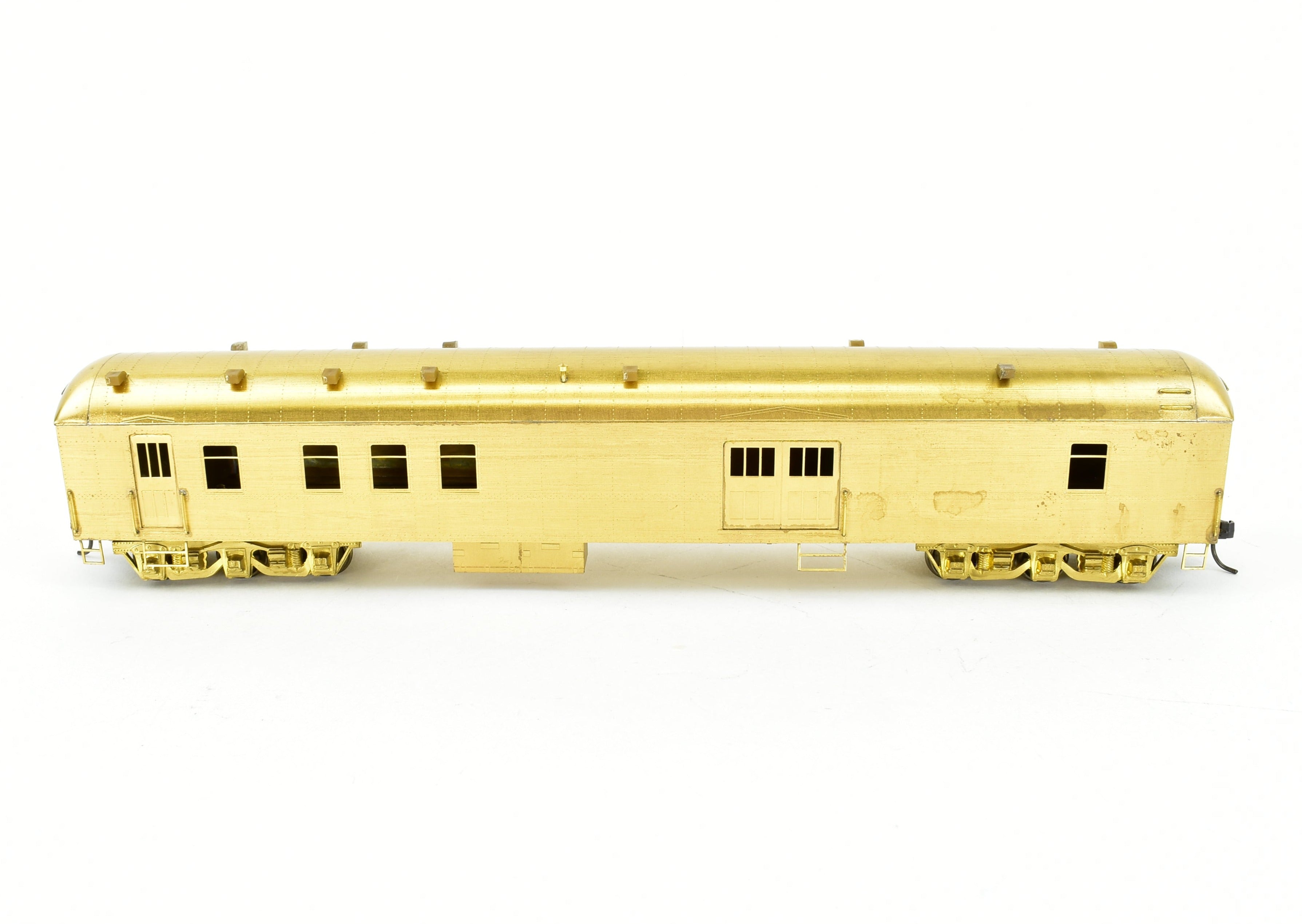HO Scale Brass Model Train - Southern Pacific Harriman 72' Baggage Postal Storage Car by S. Soho & Co.
