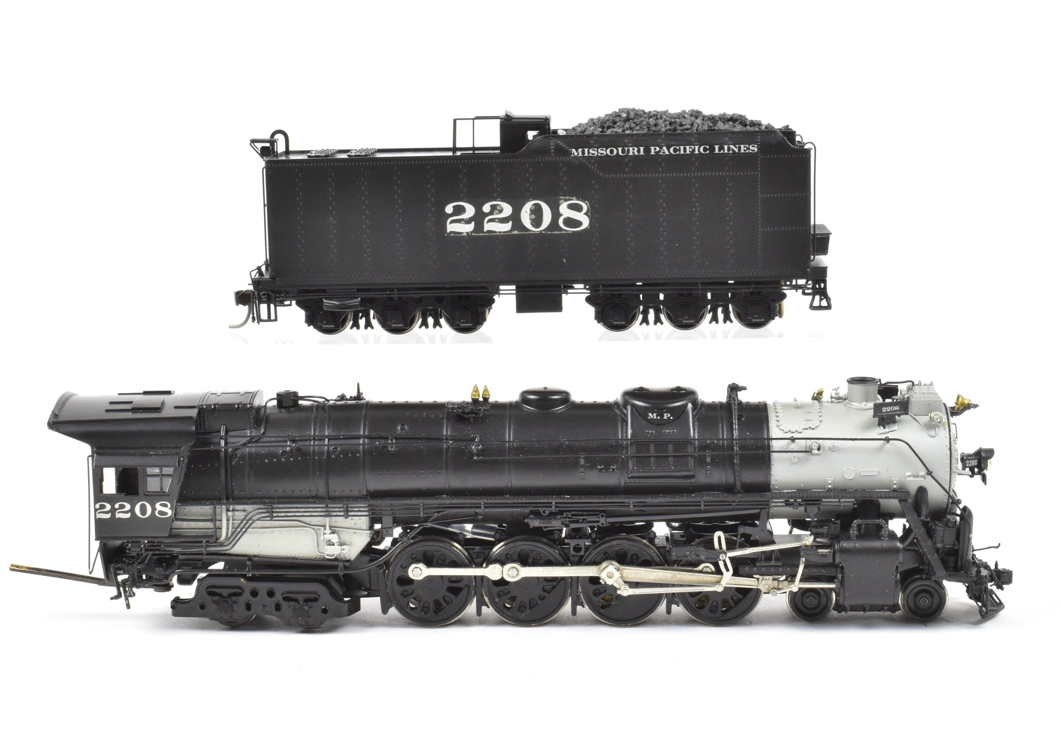 HO Scale Brass PFM - Fujiyama Missouri Pacific 4-8-4 2200/2208 Locomotive