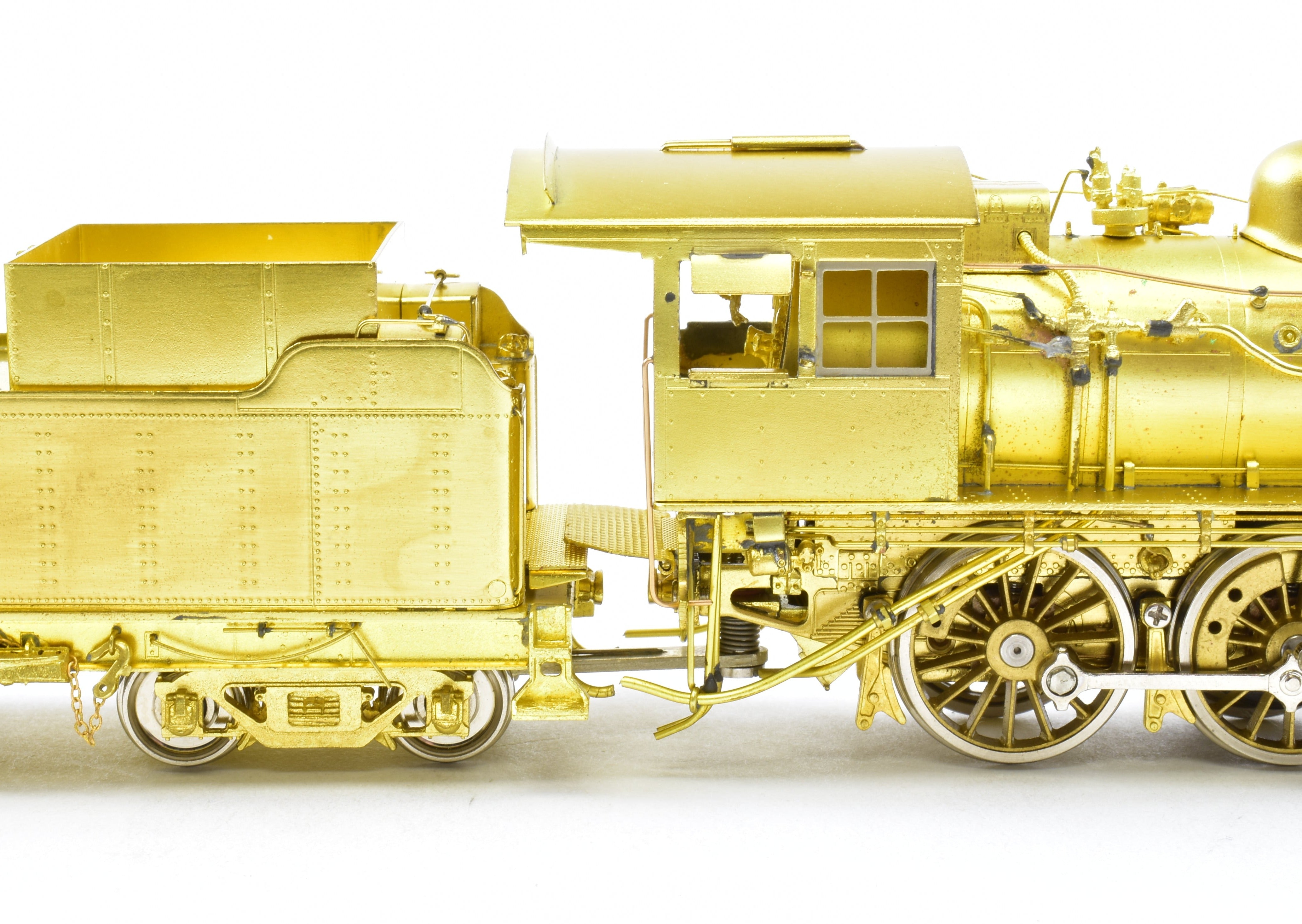 HO Scale Brass MILW Milwaukee Road G6ps 4-6-0 Ten Wheeler by Overland Models