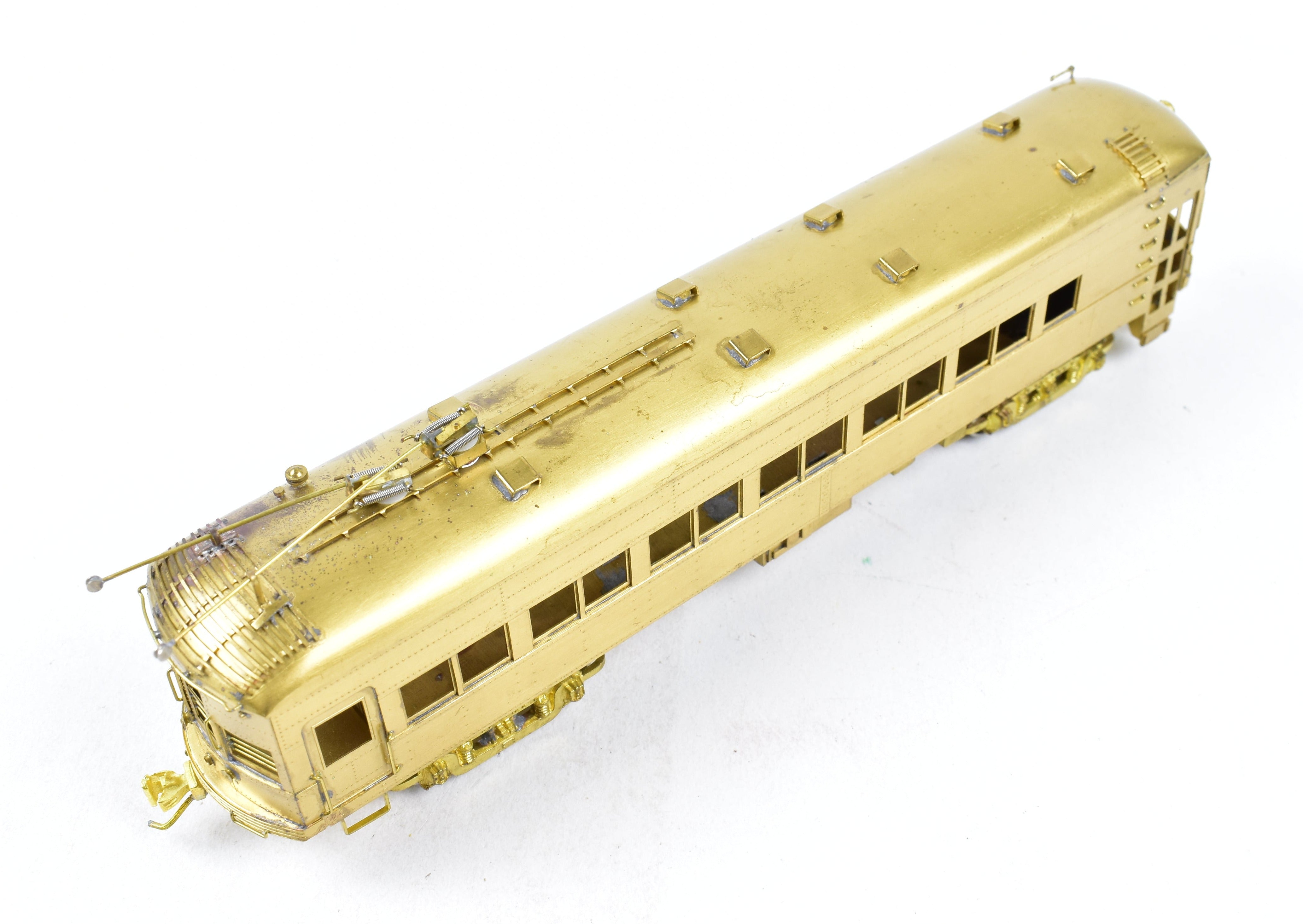 HO Scale Brass GHB International Texas Electric Railway Dallas Express Powered Combine Car Model