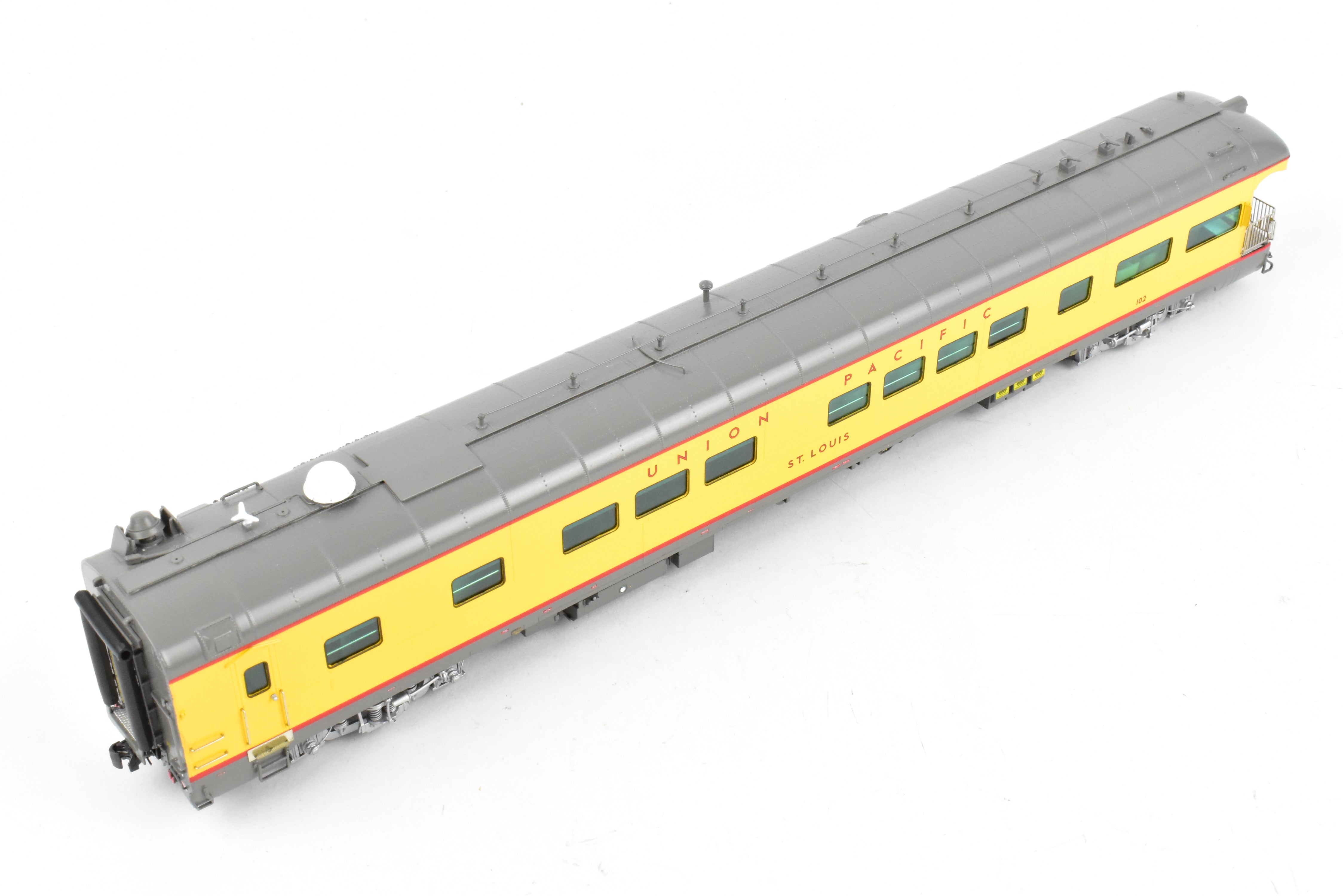 HO Brass OMI - Overland Models Union Pacific St Louis Business Car FP 102 w/Lights