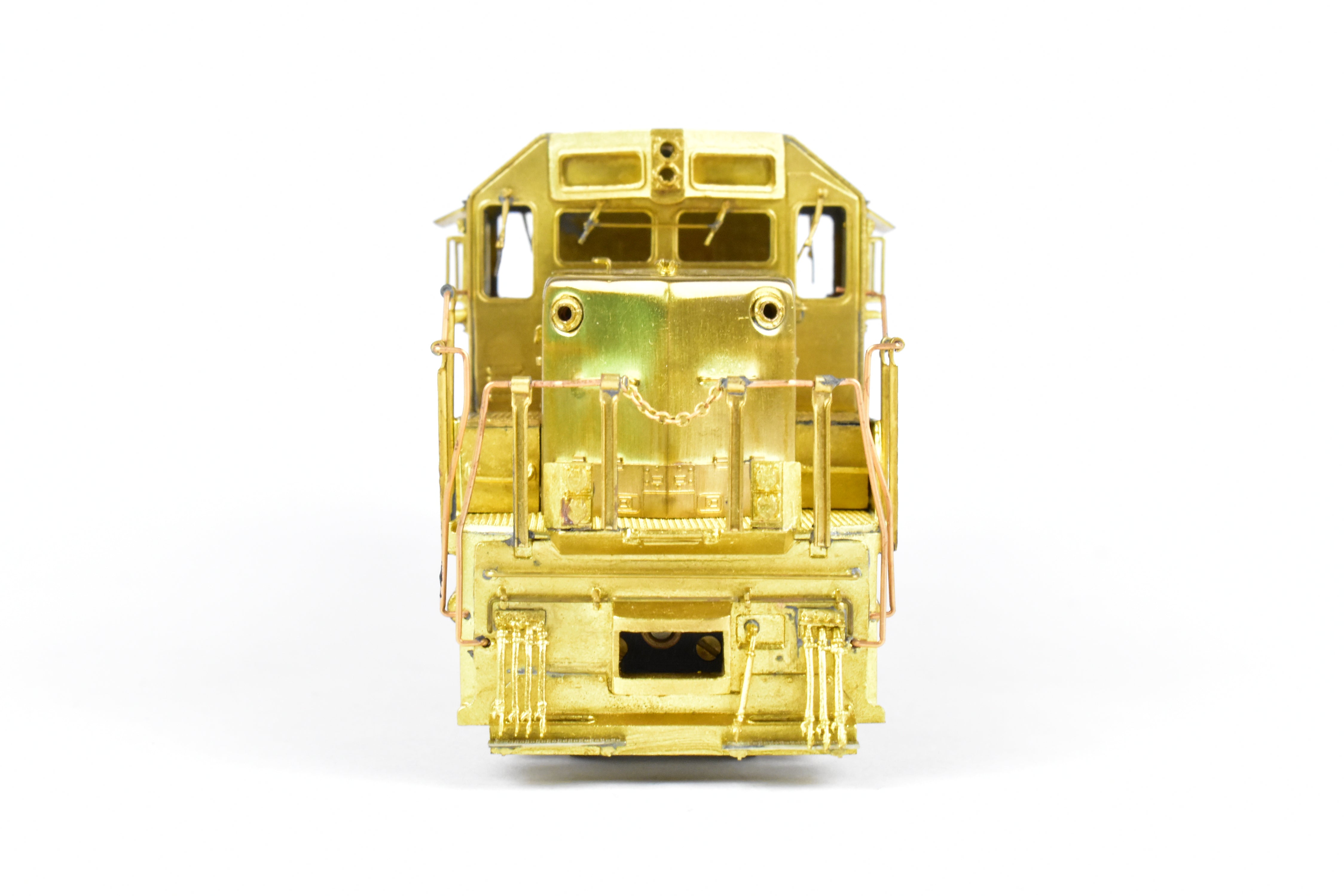 HO Scale Brass Locomotive Model by Overland Models Inc. (OMI) - EMD SD40 without Dynamic Brakes and with High Mounted Brake Cylinders for Various Railroads