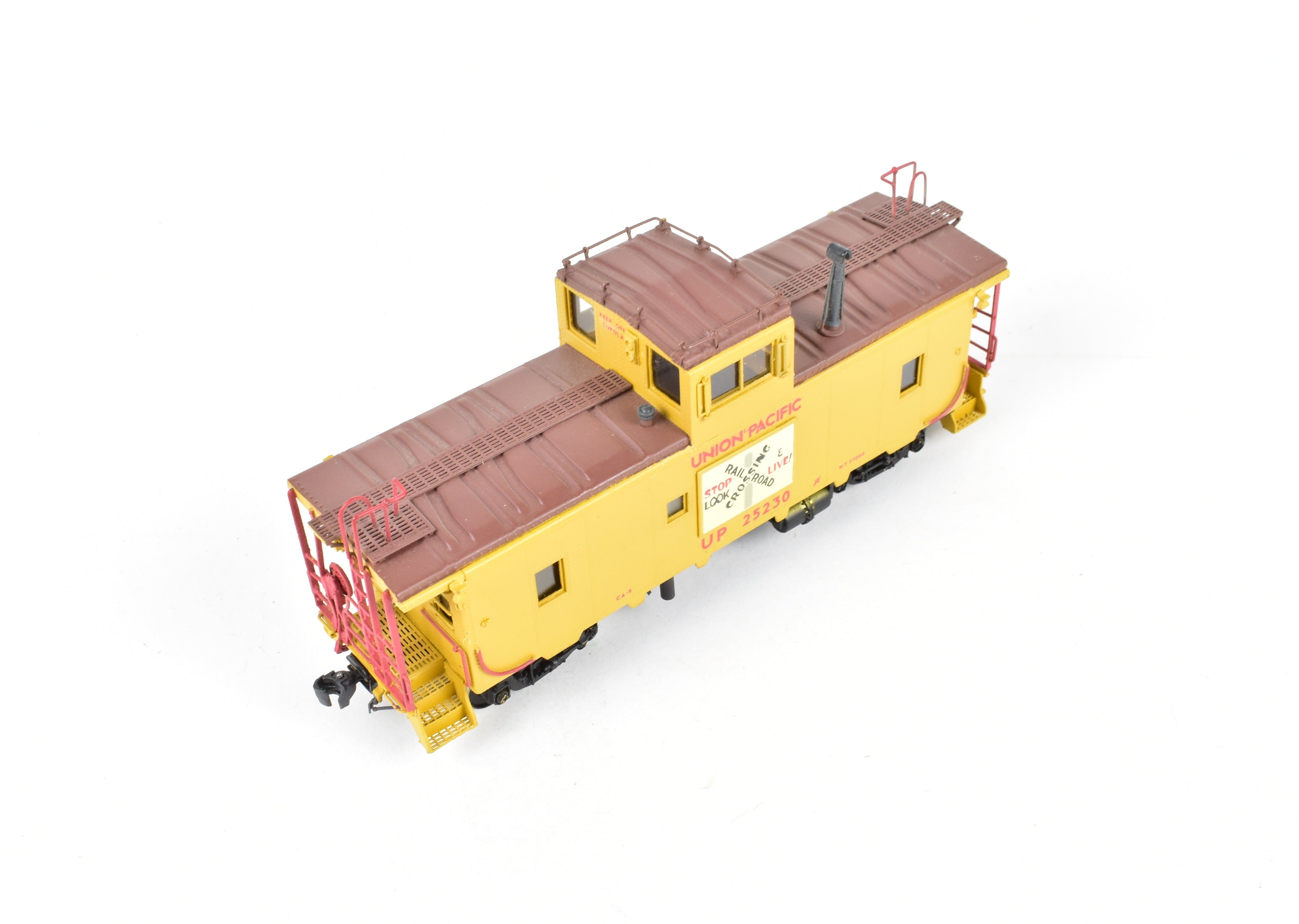 HO Scale Brass OMI - Overland Models, Inc. Union Pacific (UP) CA - 5 Caboose with Custom Paint and Spare Parts