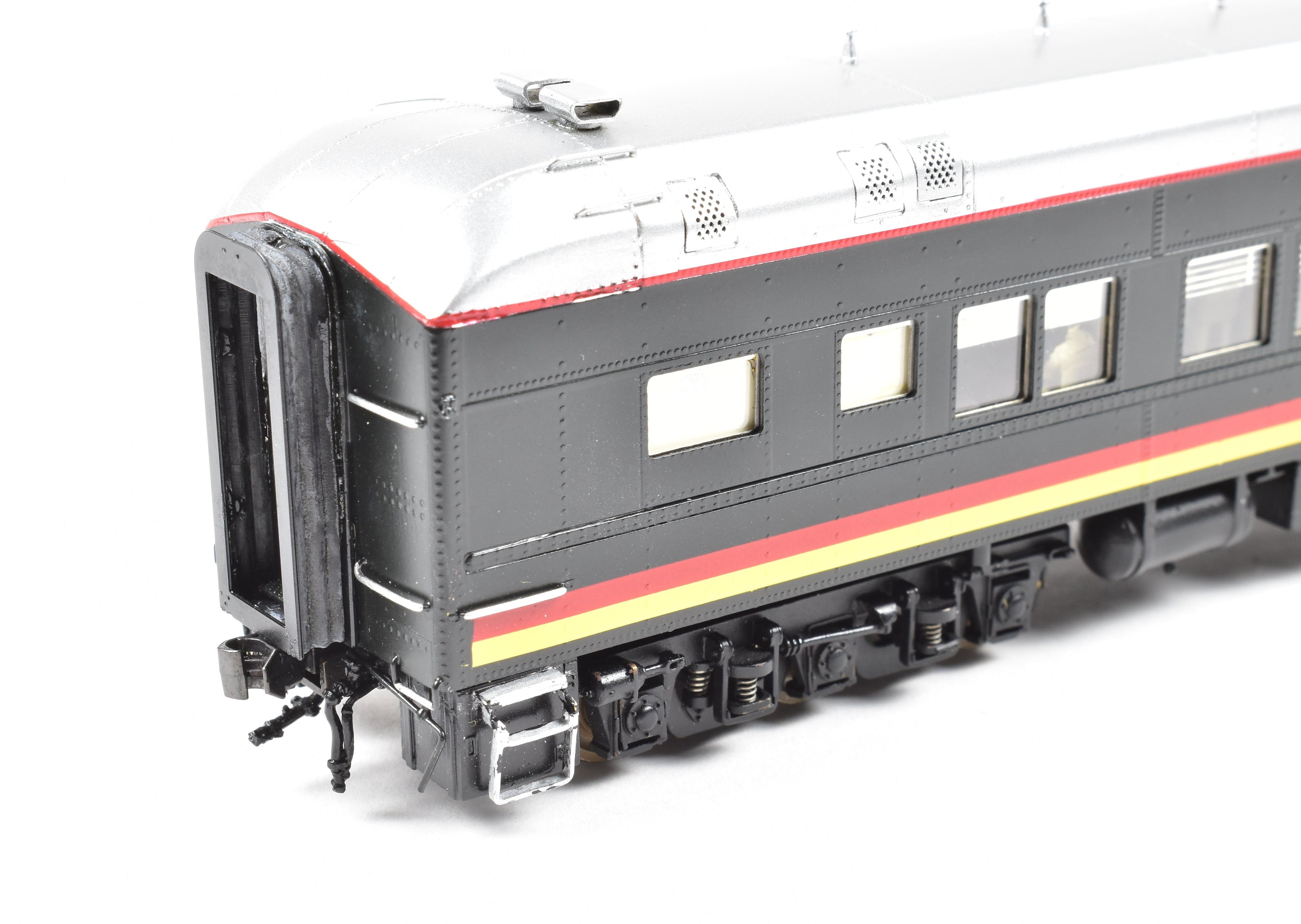 Rare HO Brass Hallmark KCS Kansas City Southern 1950 Rebuilt Business Car