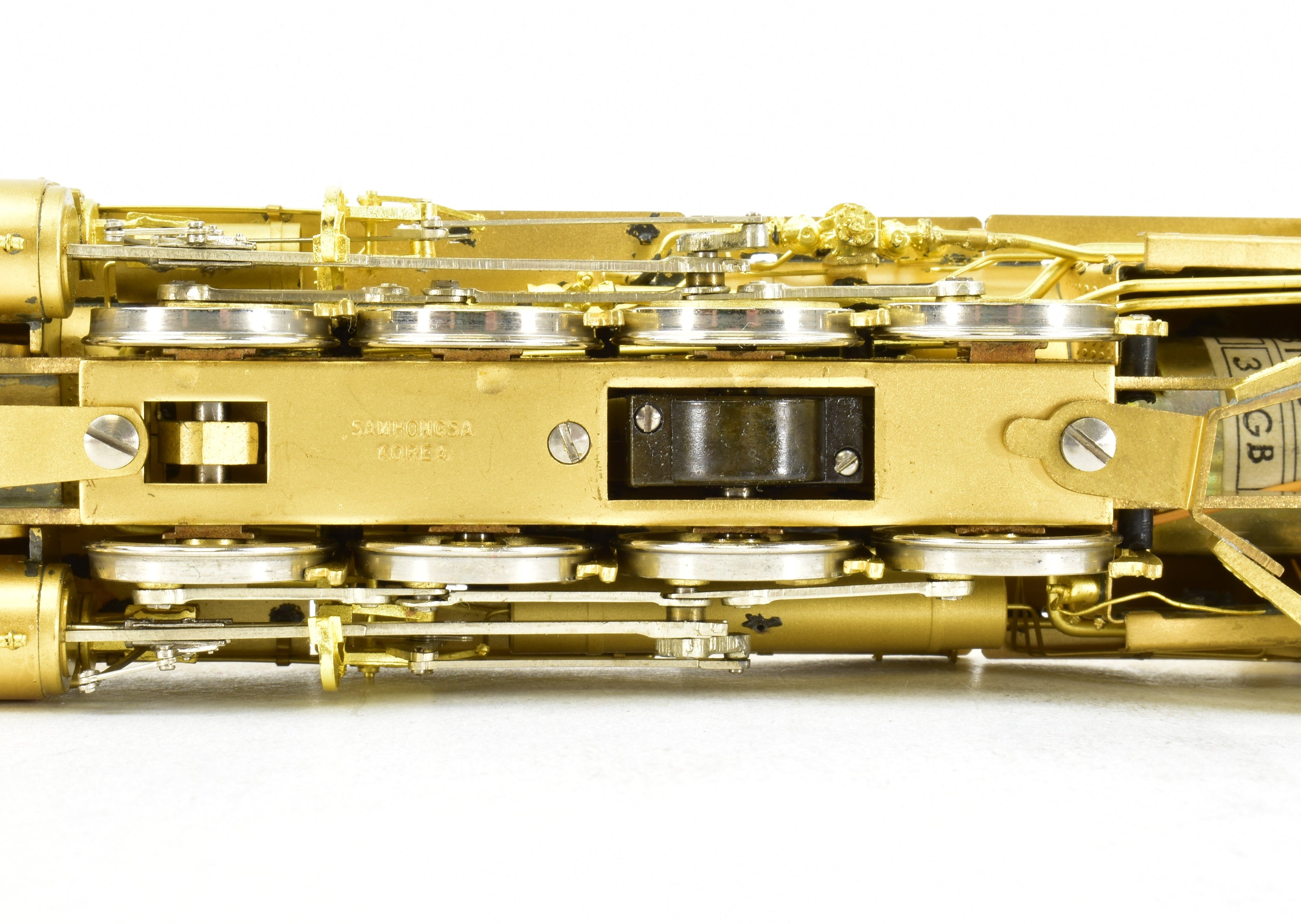 HO Scale Brass Model Train - Key Imports Classic Northern Pacific W - 5 1846 Class 2 - 8 - 2 Mikado Locomotive with Elesco Feedwater Heater