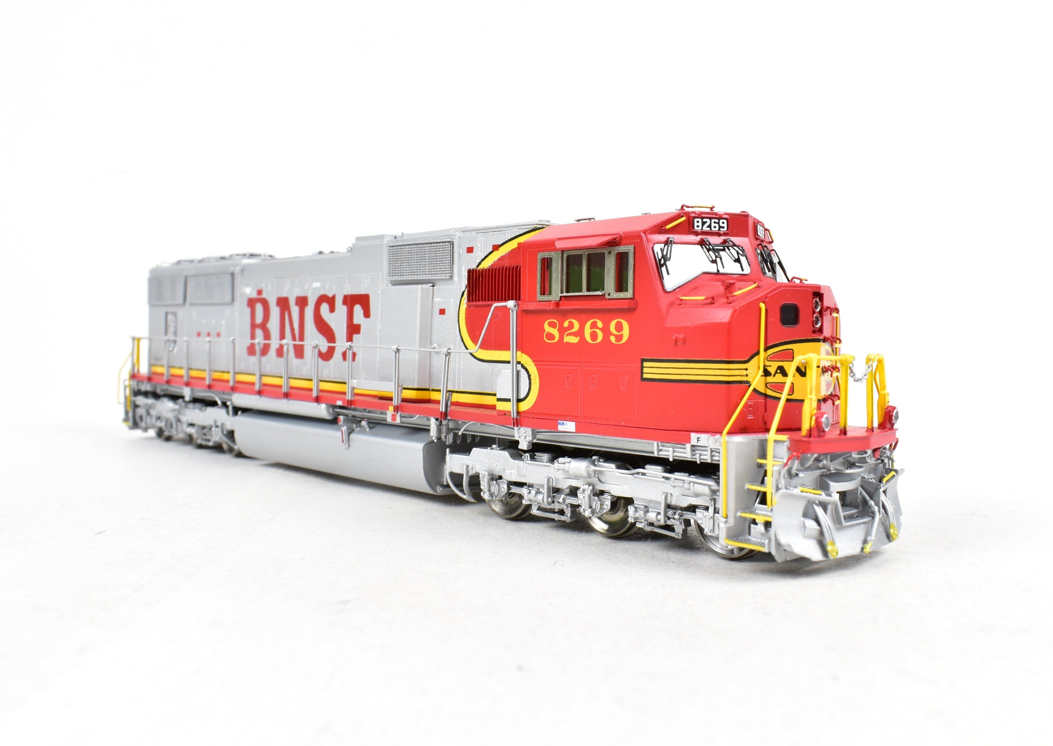 HO Scale Brass BNSF EMD SD75M FP #8269 by Overland Models, Inc.