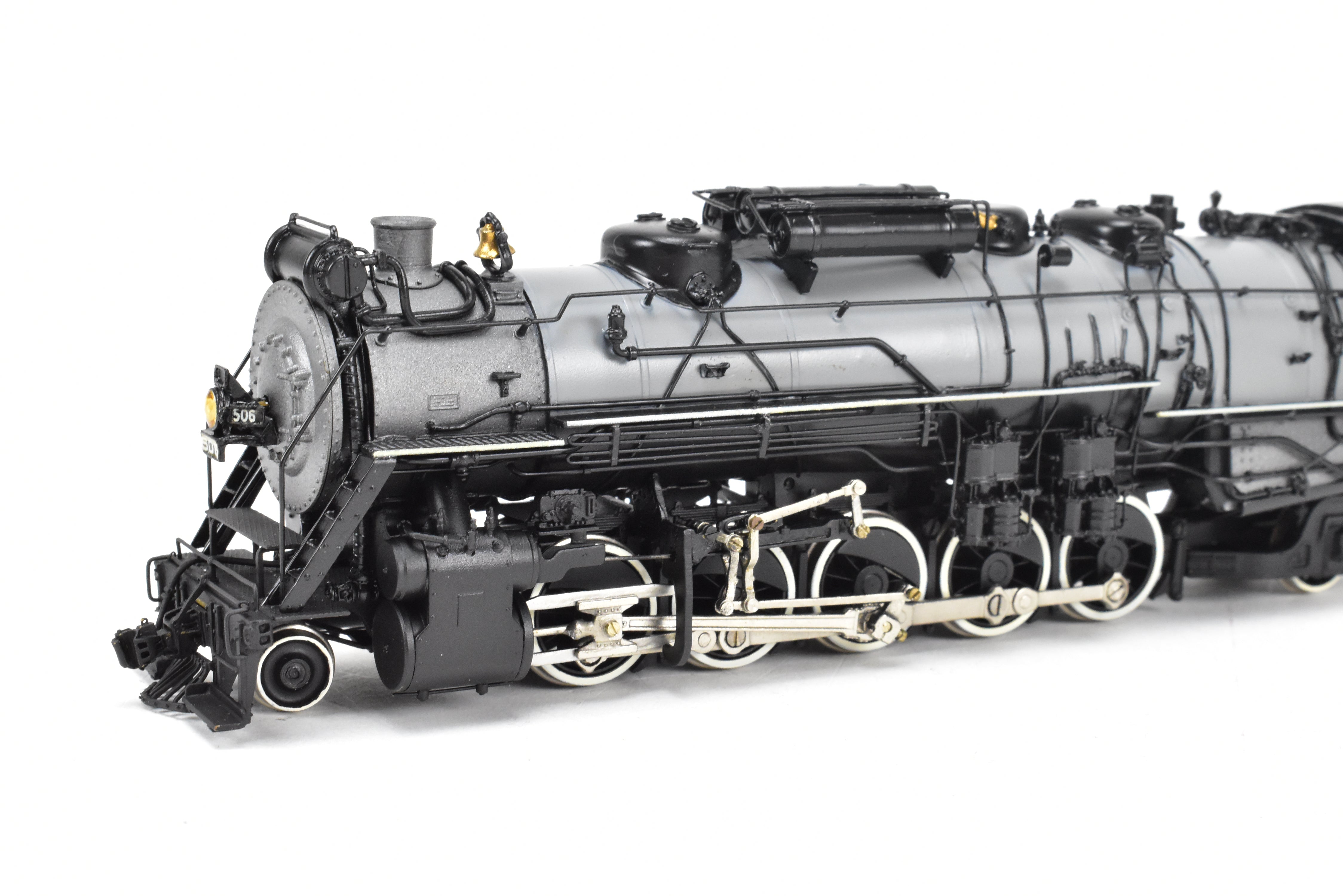 HO Scale Brass Key Imports DM&IR 2-10-2 Santa Fe Class E-1 Pro Painted Locomotive No. 506