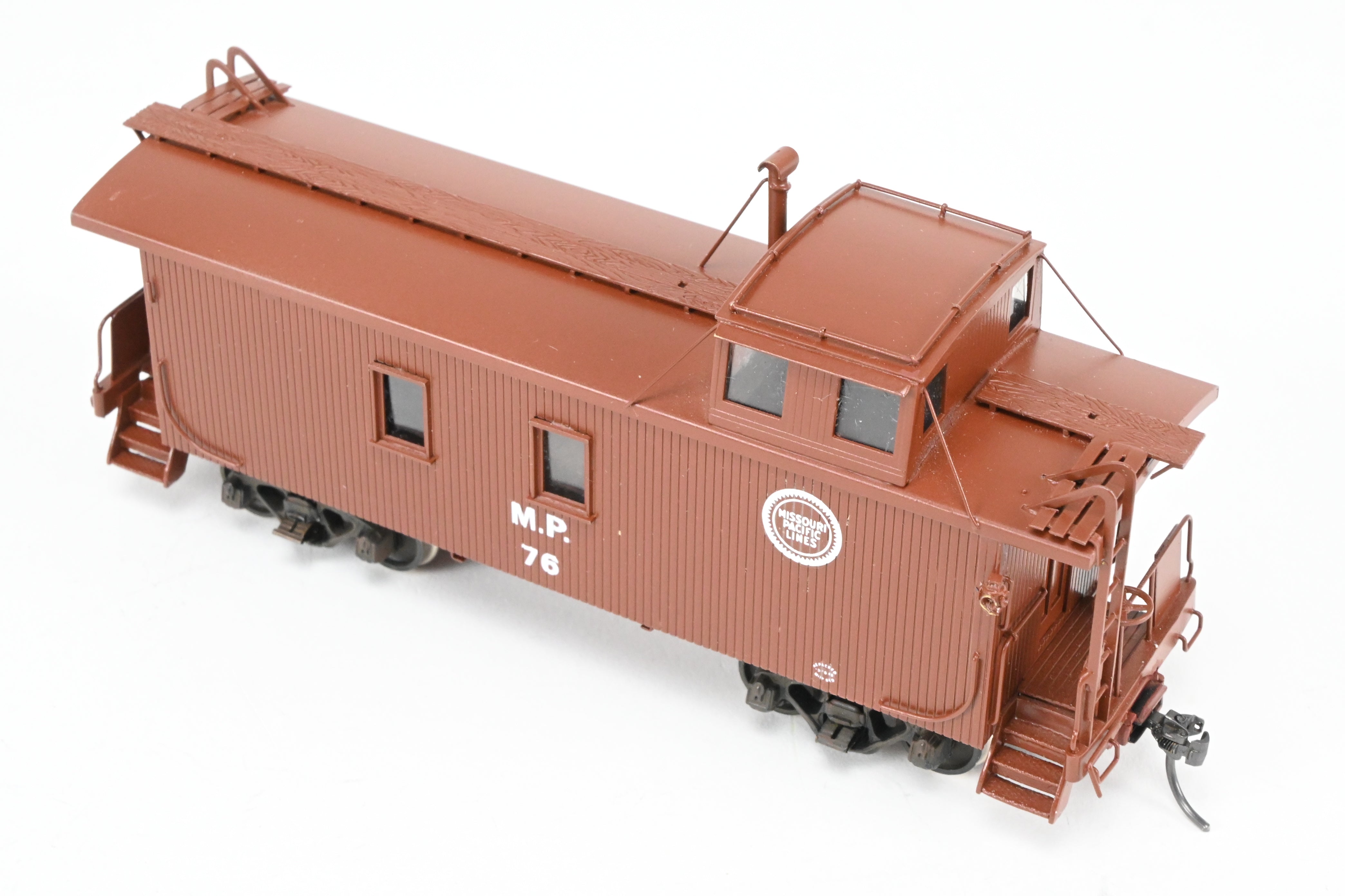 HO Scale Brass Model Missouri Pacific Wood Caboose CP Scratch Built by Joe G. Collias in REBOXX Packaging