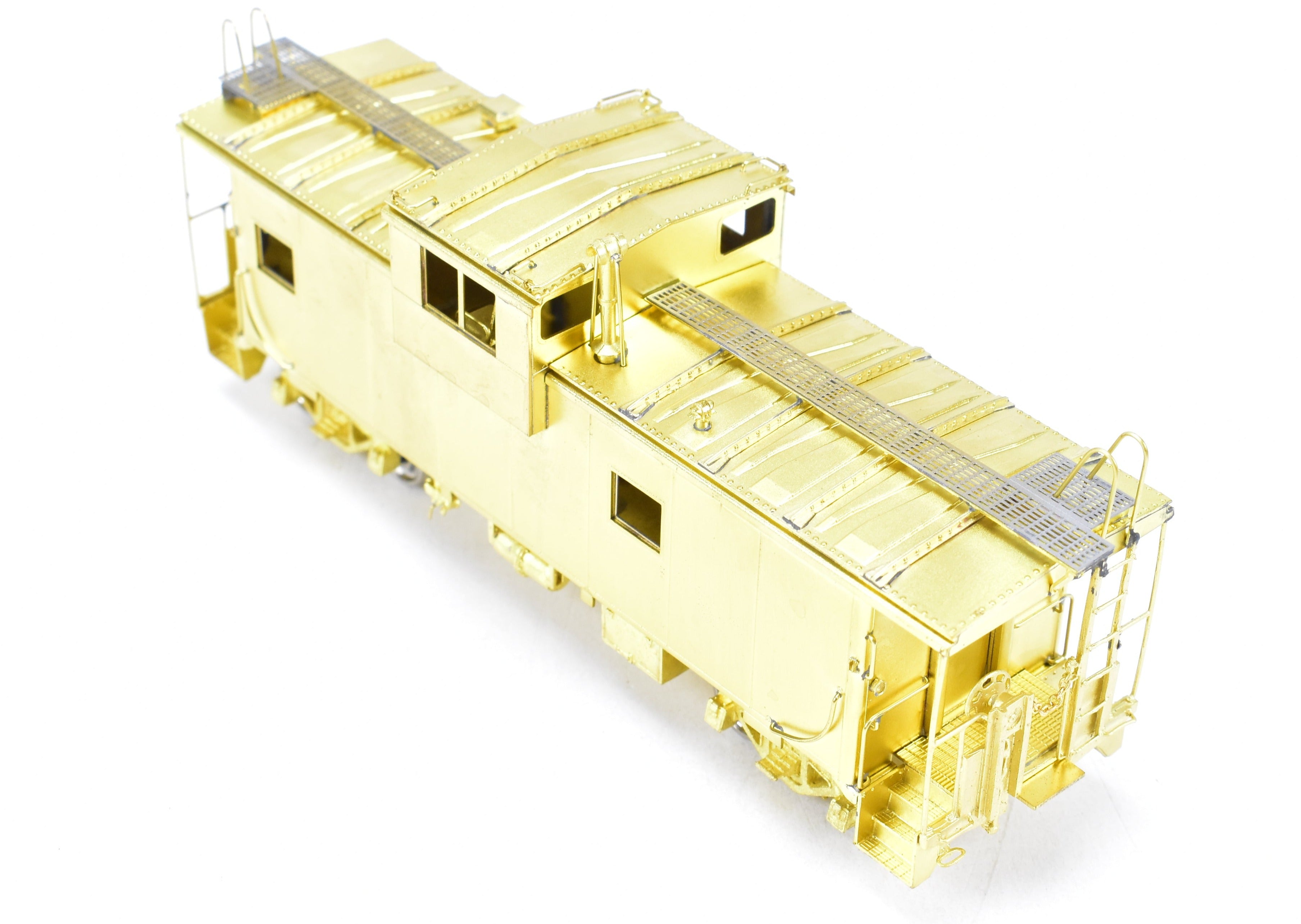 HO Scale Brass Model Railroad Caboose - OMI (Overland Models, Inc.) D&H (Delaware & Hudson) International Wide - Vision Caboose