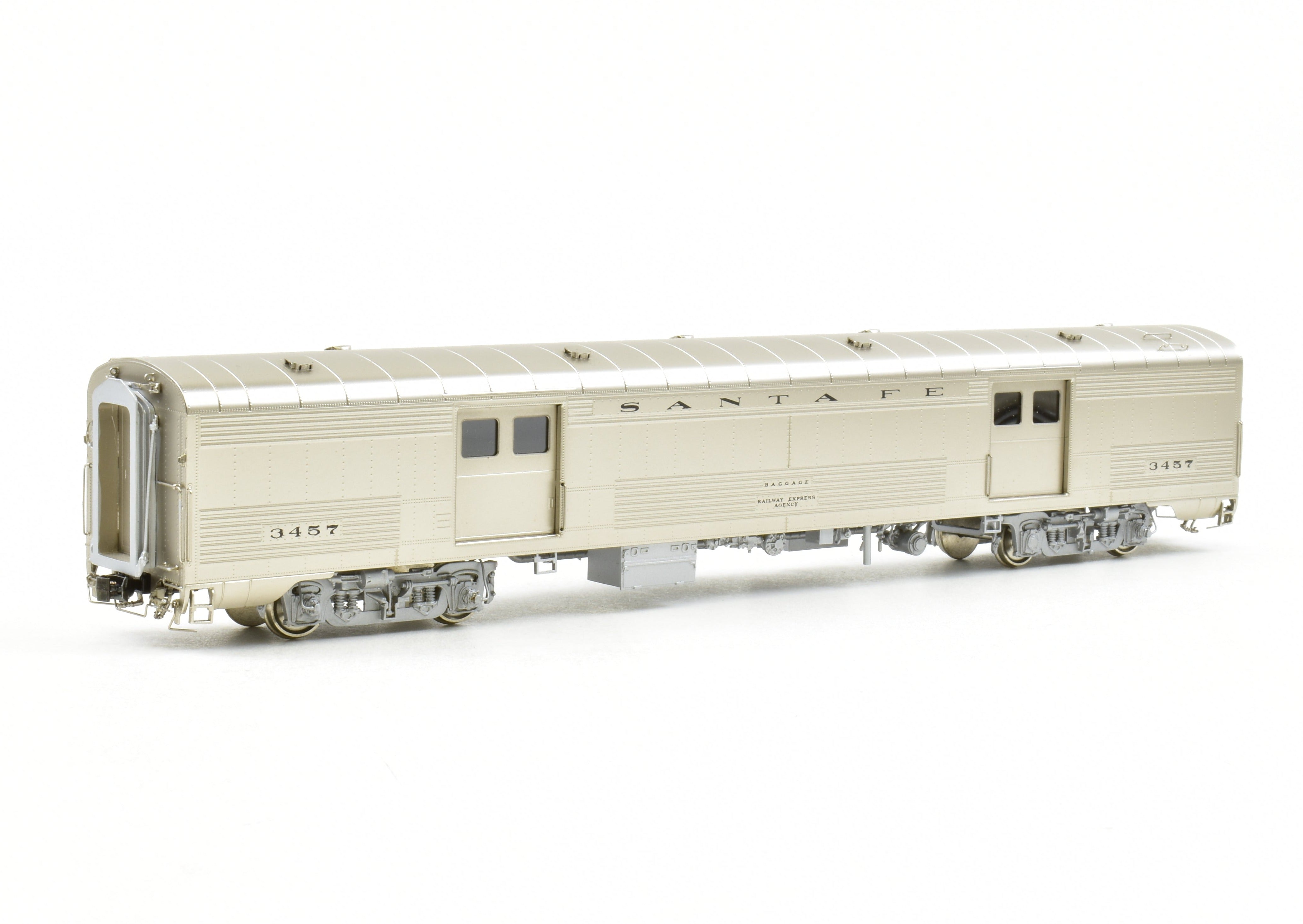 High - Quality HO Scale Brass Train Car Set - Challenger Imports ATSF - Santa Fe 1951 Super Chief 10 - Car Collection