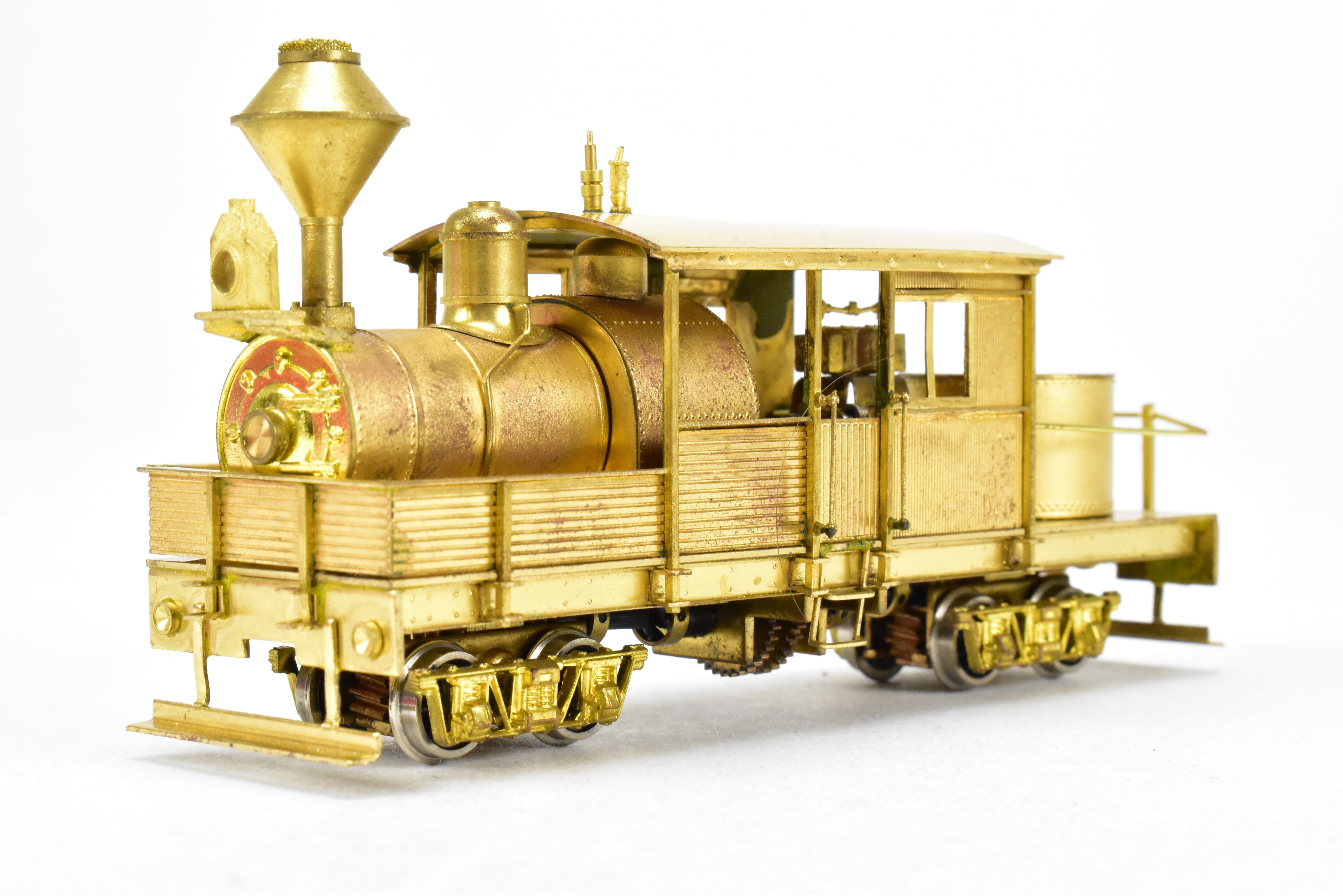 HOn3 Scale Brass Westside Model Co. Collectible Various Logging Class A Climax Horizontal Boiler Model Train